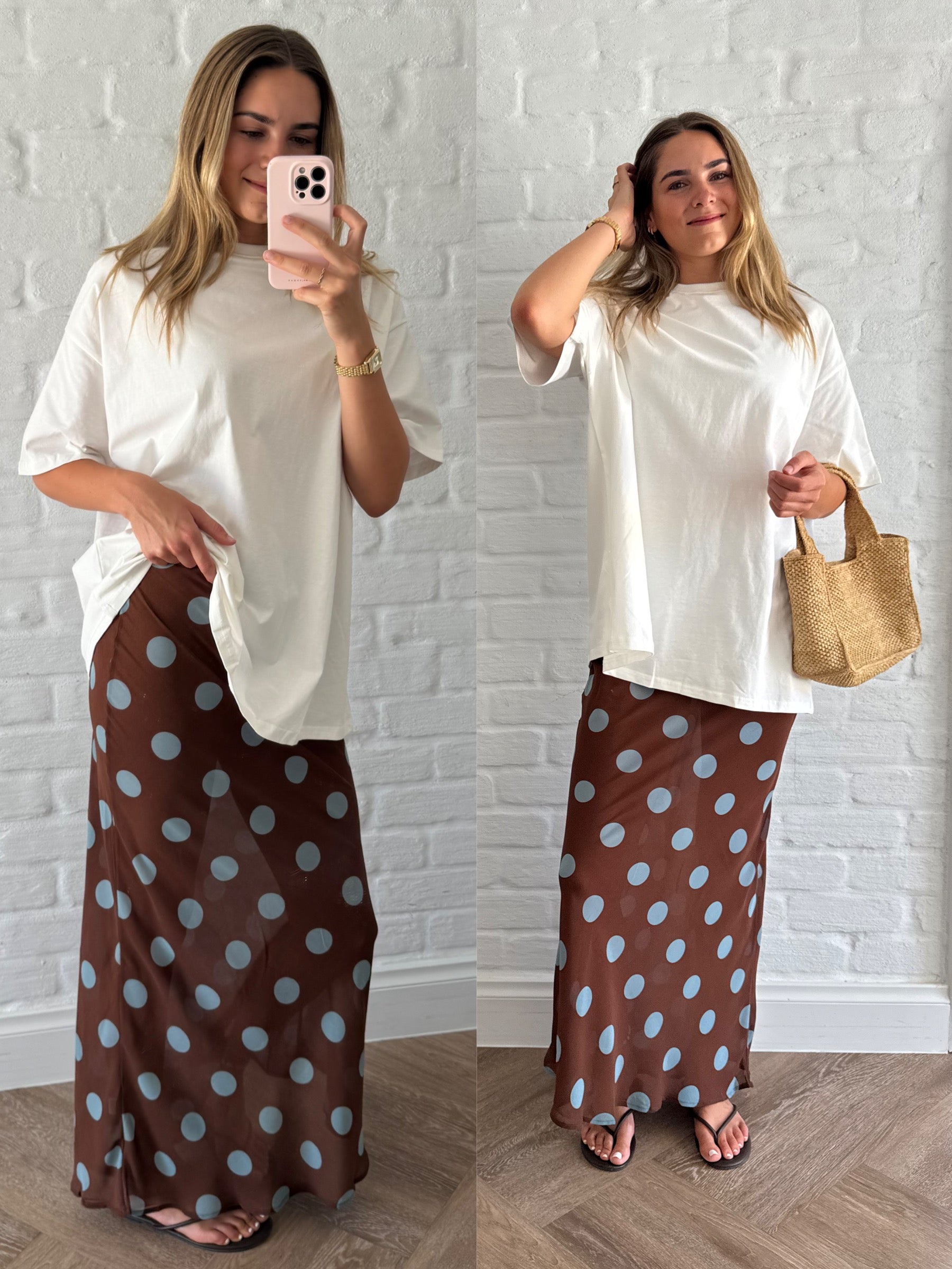 Polka dot sky set
