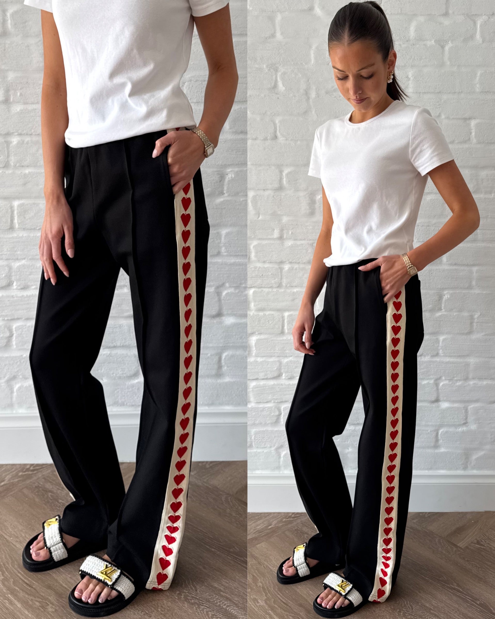 I heart you pant (Black)