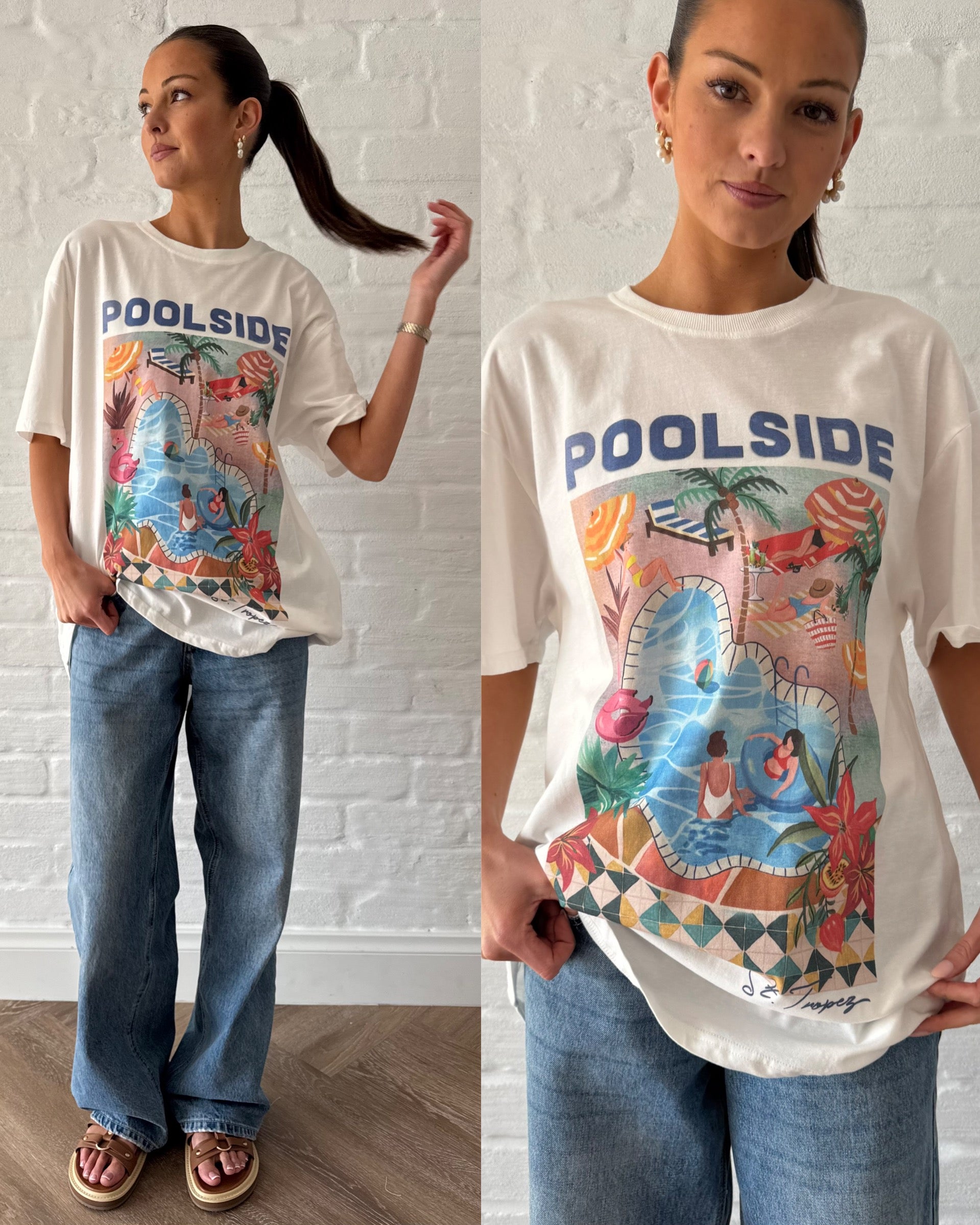 Poolside tee