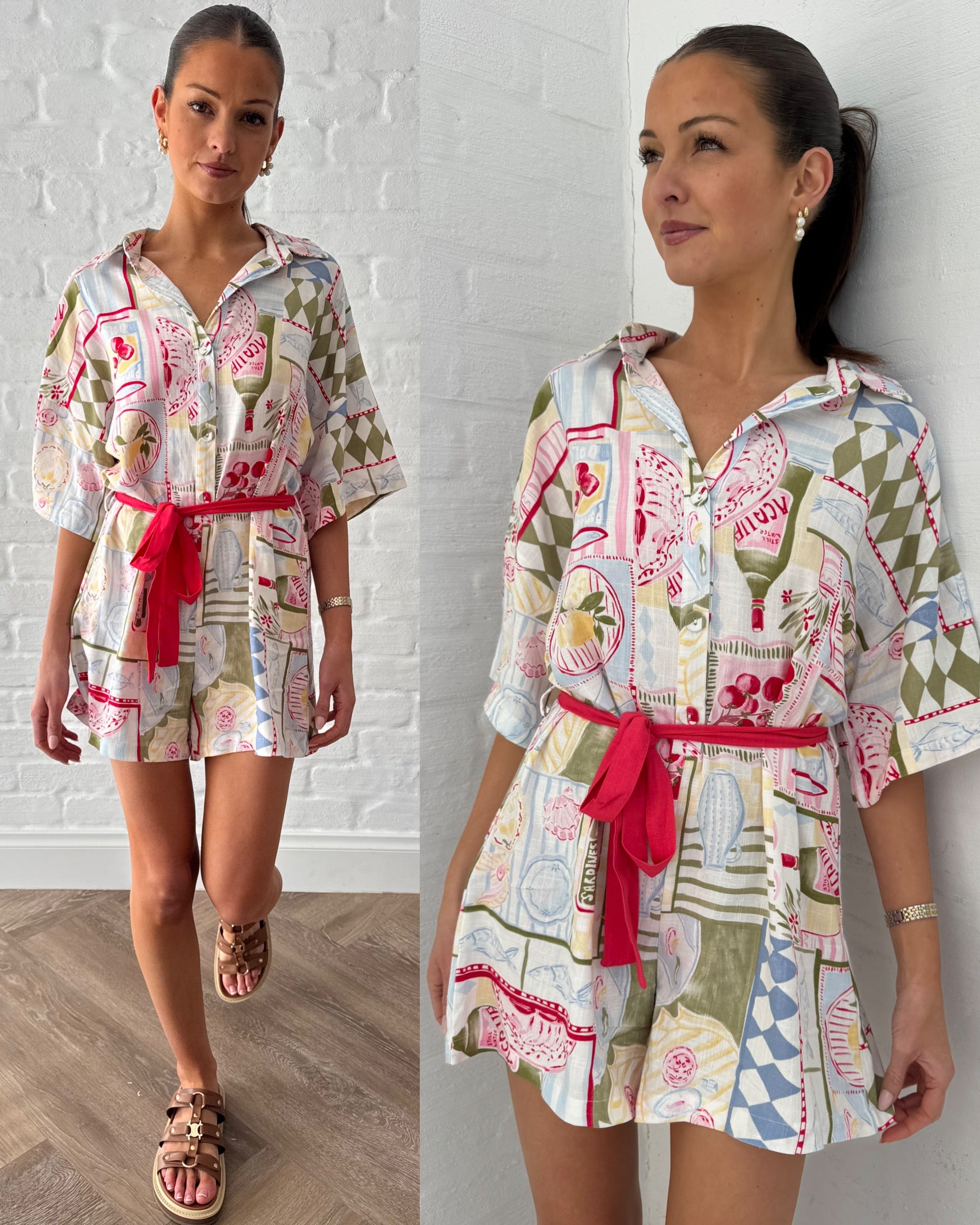 Picnic dreams playsuit