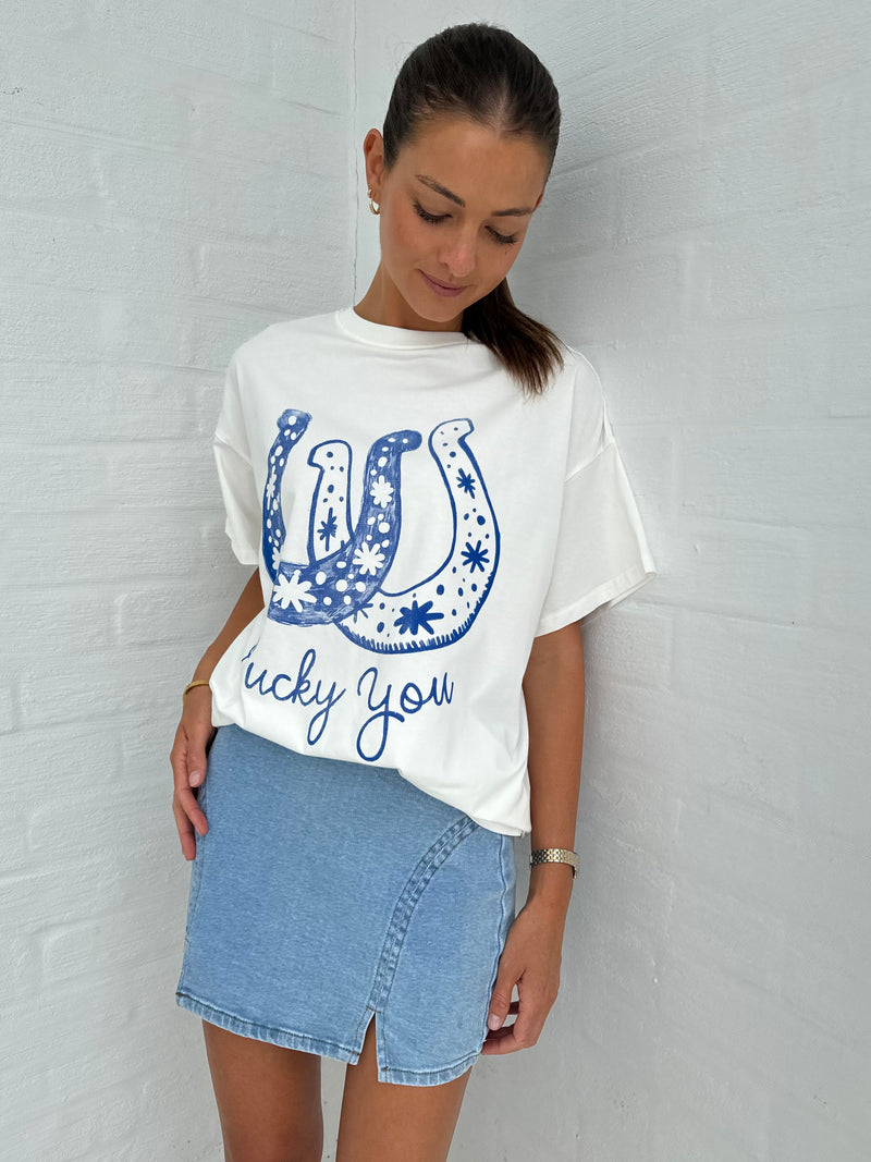 Lucky you tee