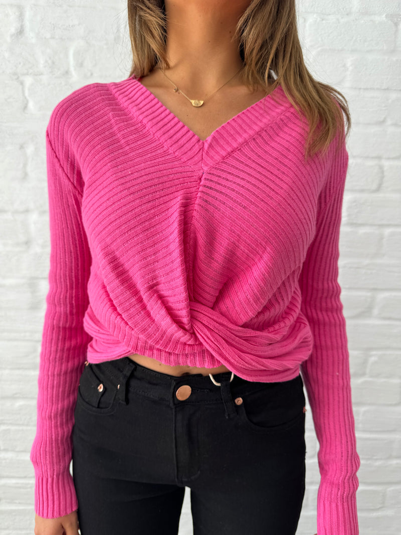 Harper Knit / pink - rnayclothing