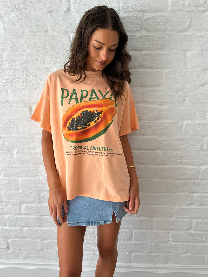 Papaya Tee