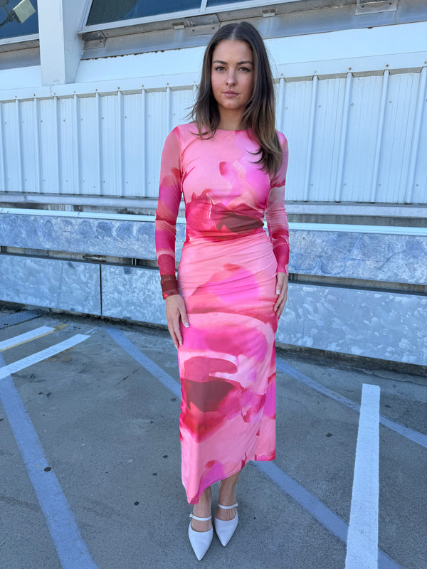 Tabitha Dress - Pink