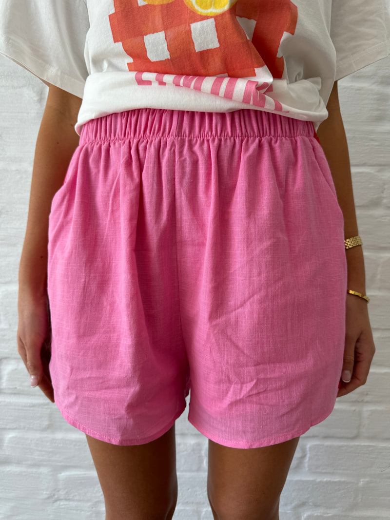 Racer short/Pink