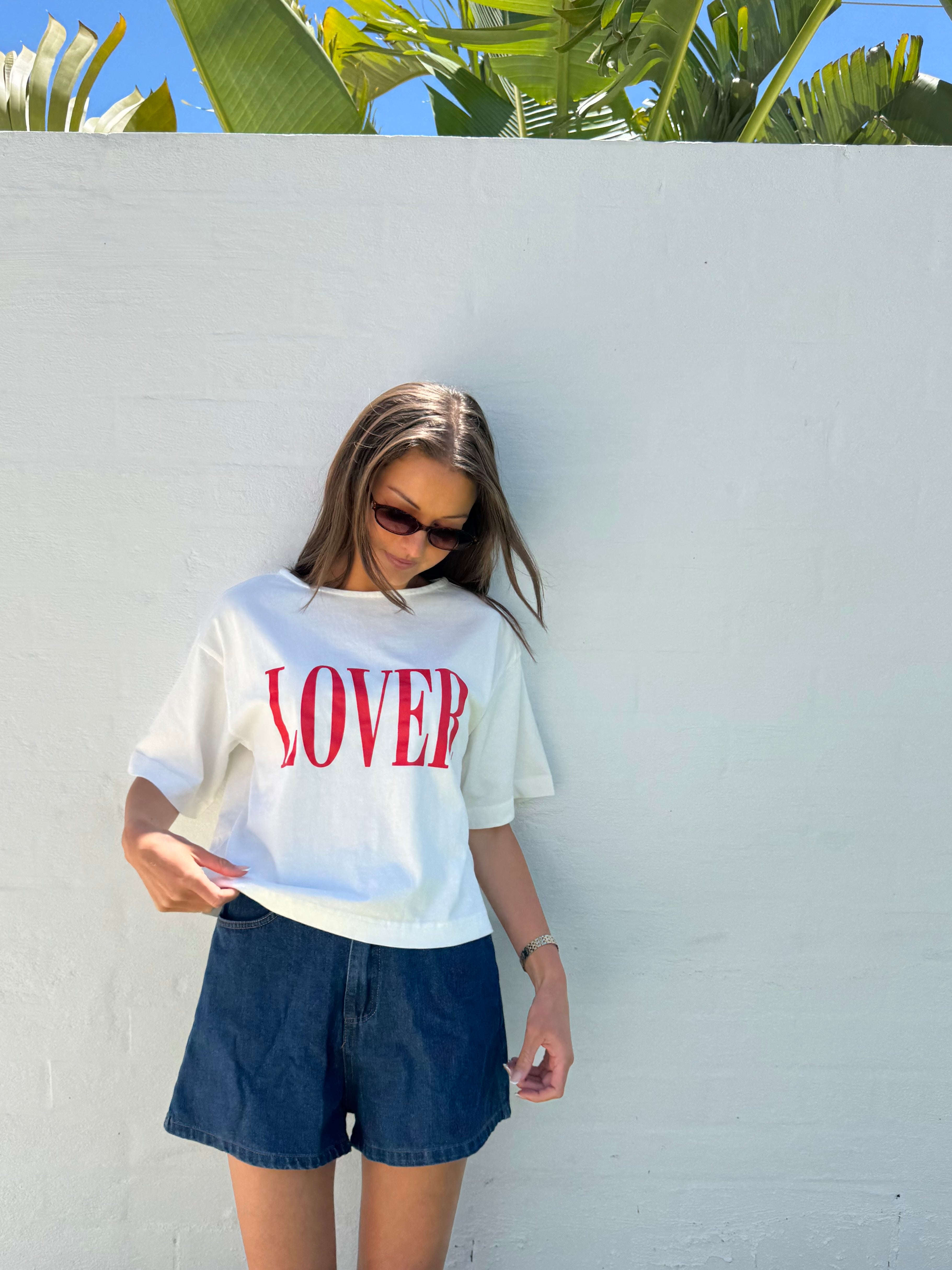 Lover tee (White)