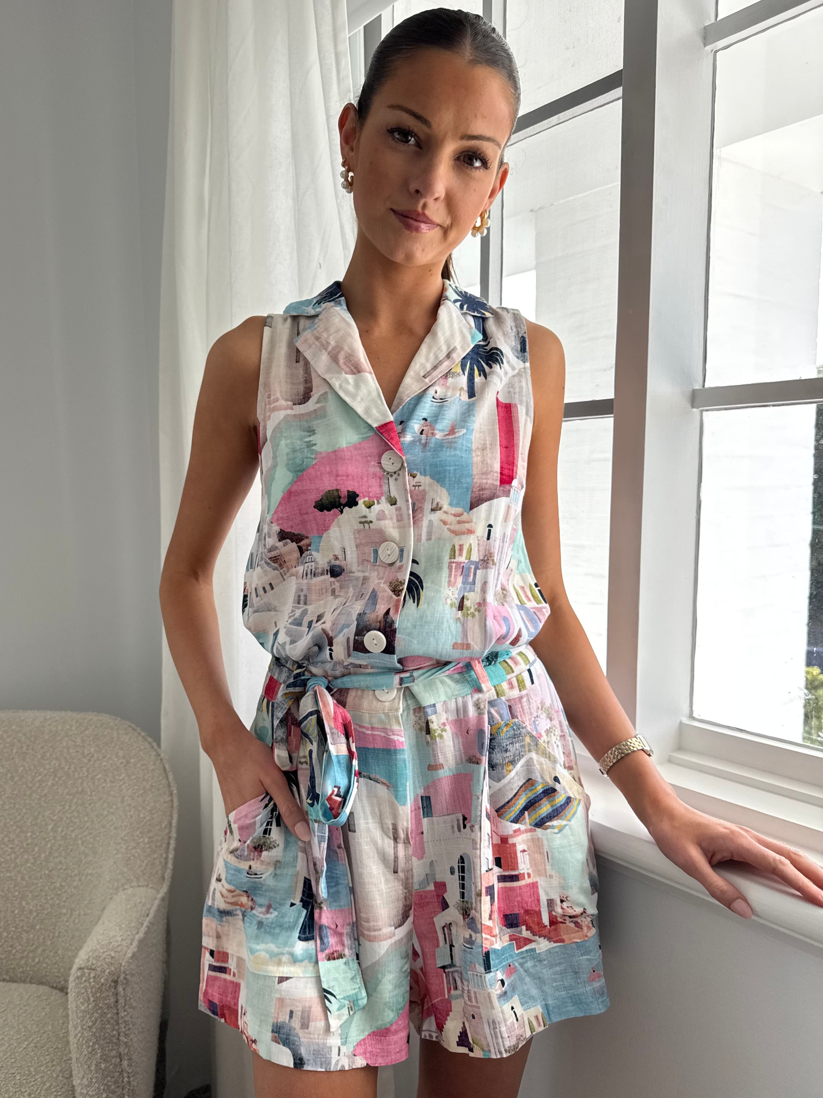 Mykonos playsuit