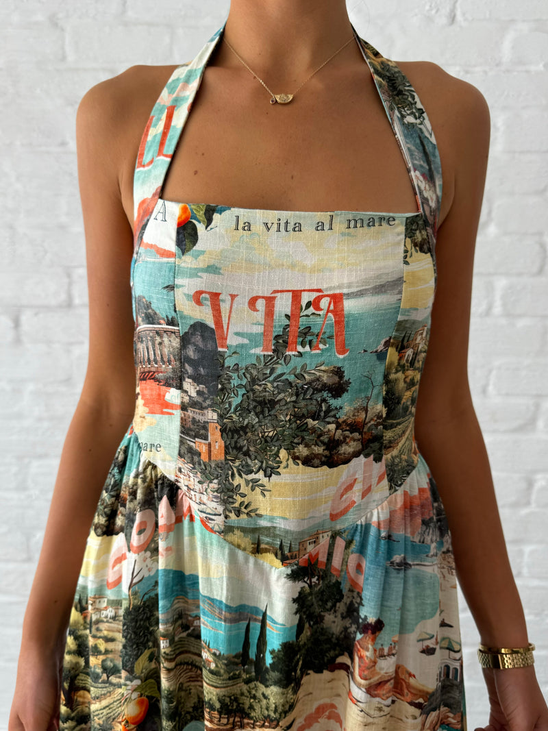 Bella Vita Halter Dress