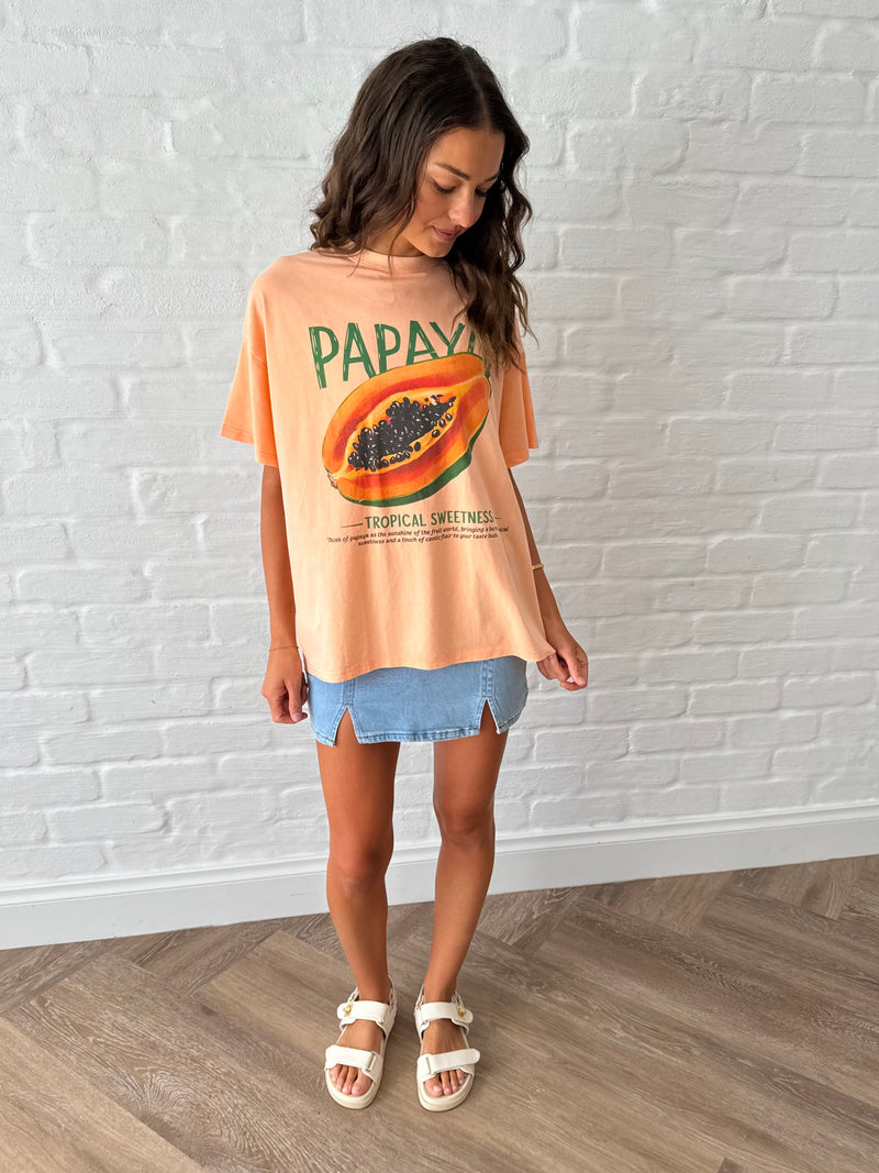 Papaya Tee