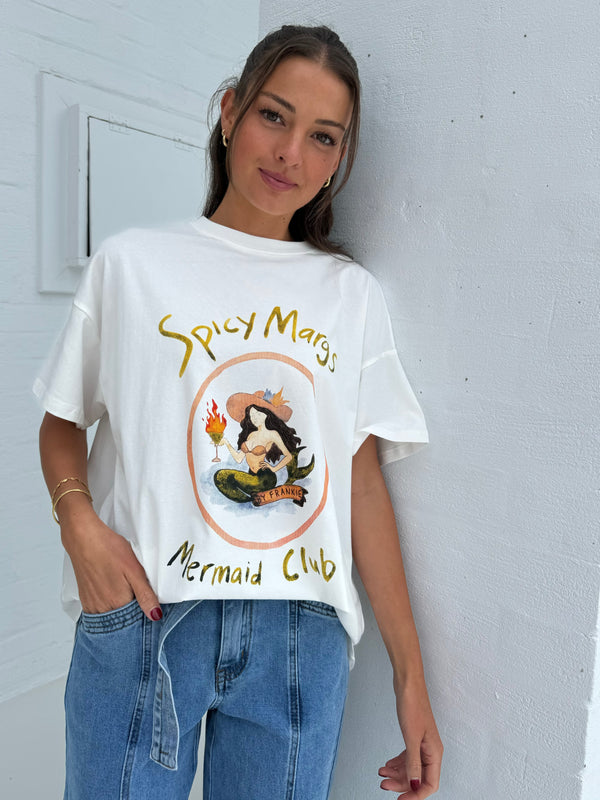 Mermaid club tee