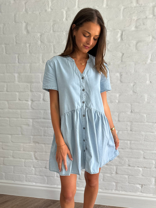 Frank denim dress