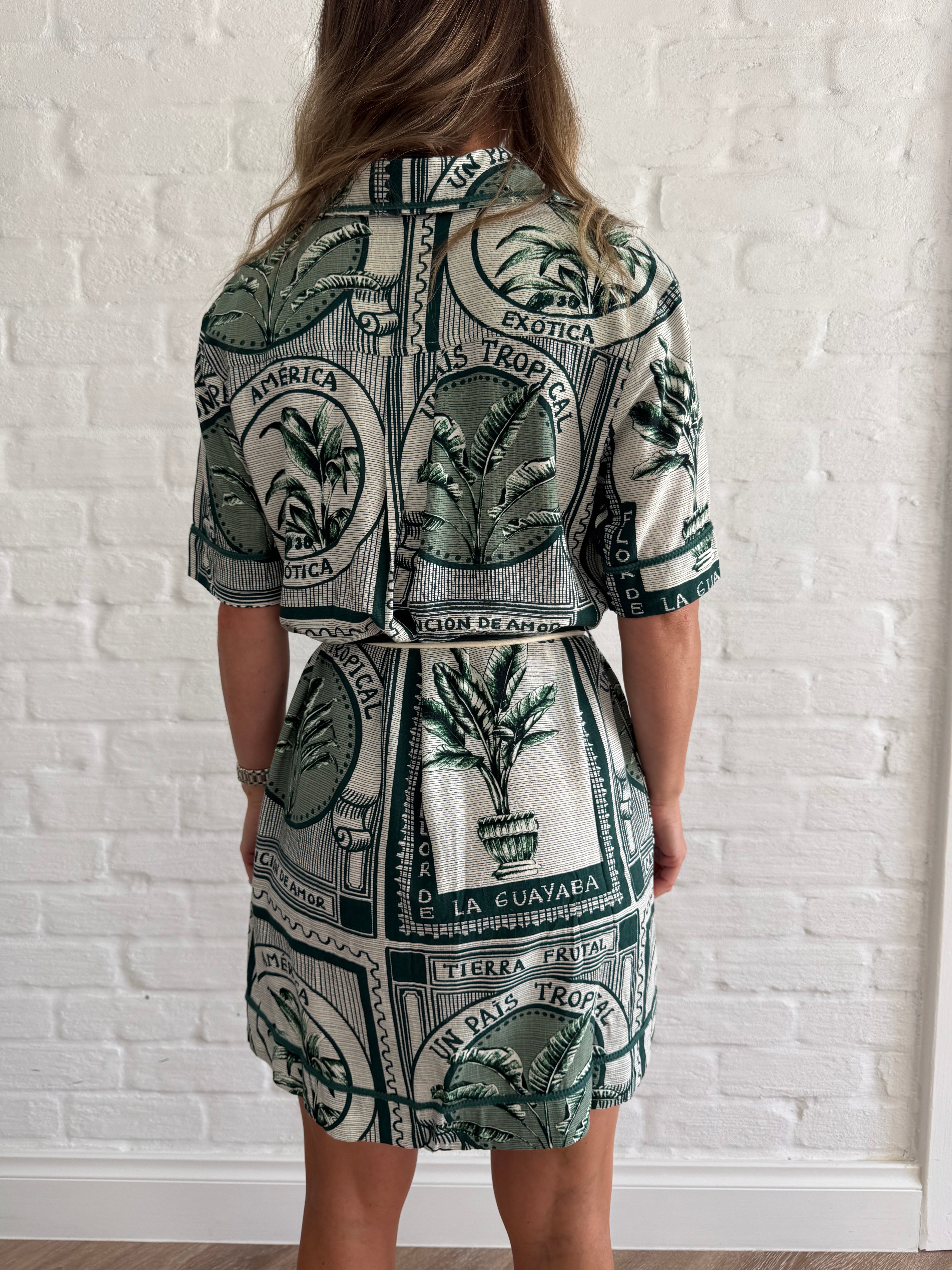 La guava shirt dress