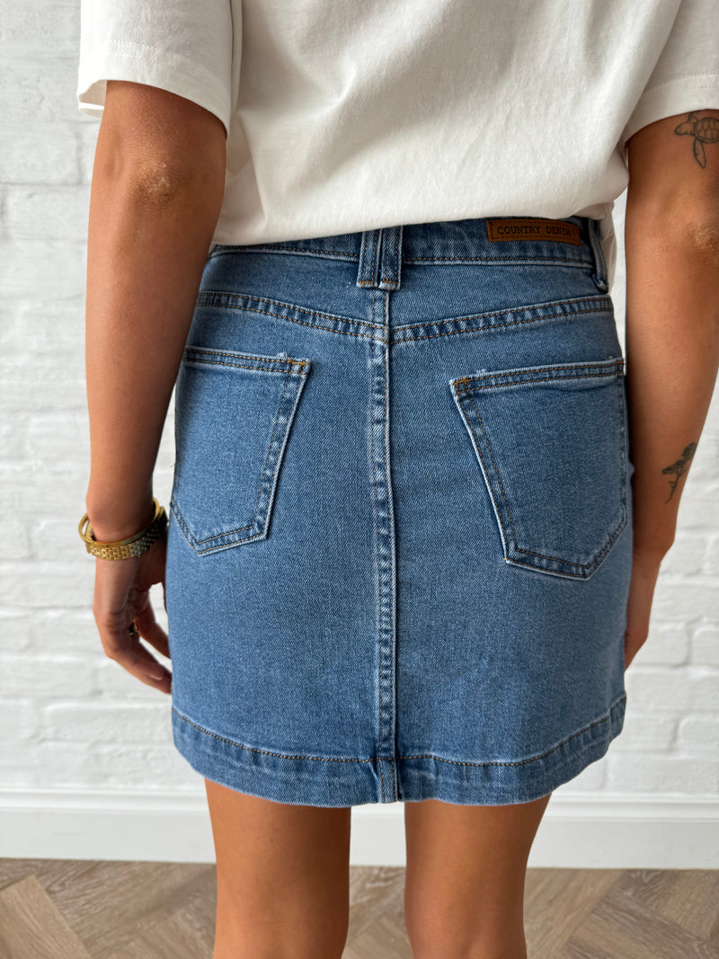 Elsie Denim Skirt