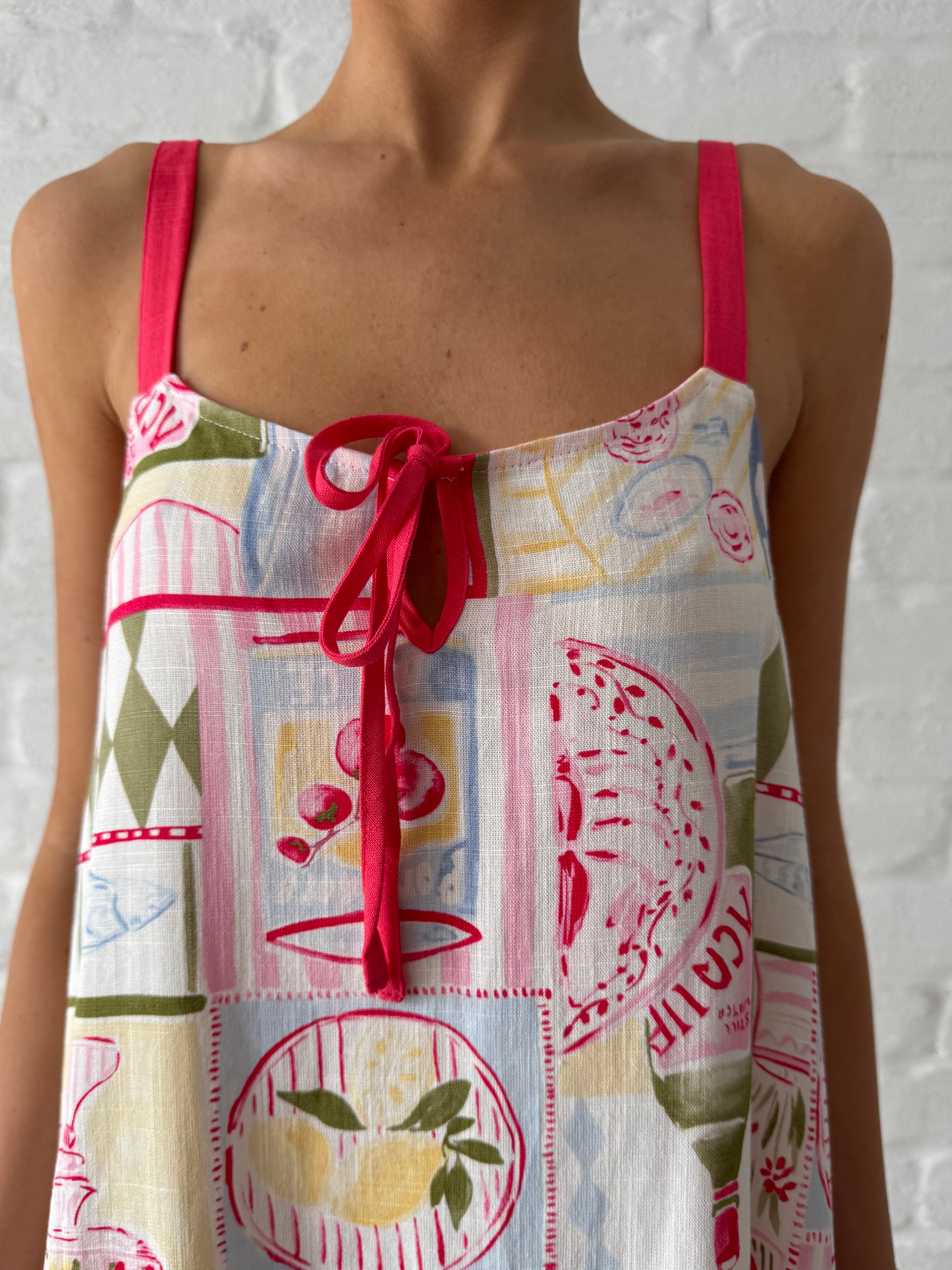 Picnic dreams mini dress