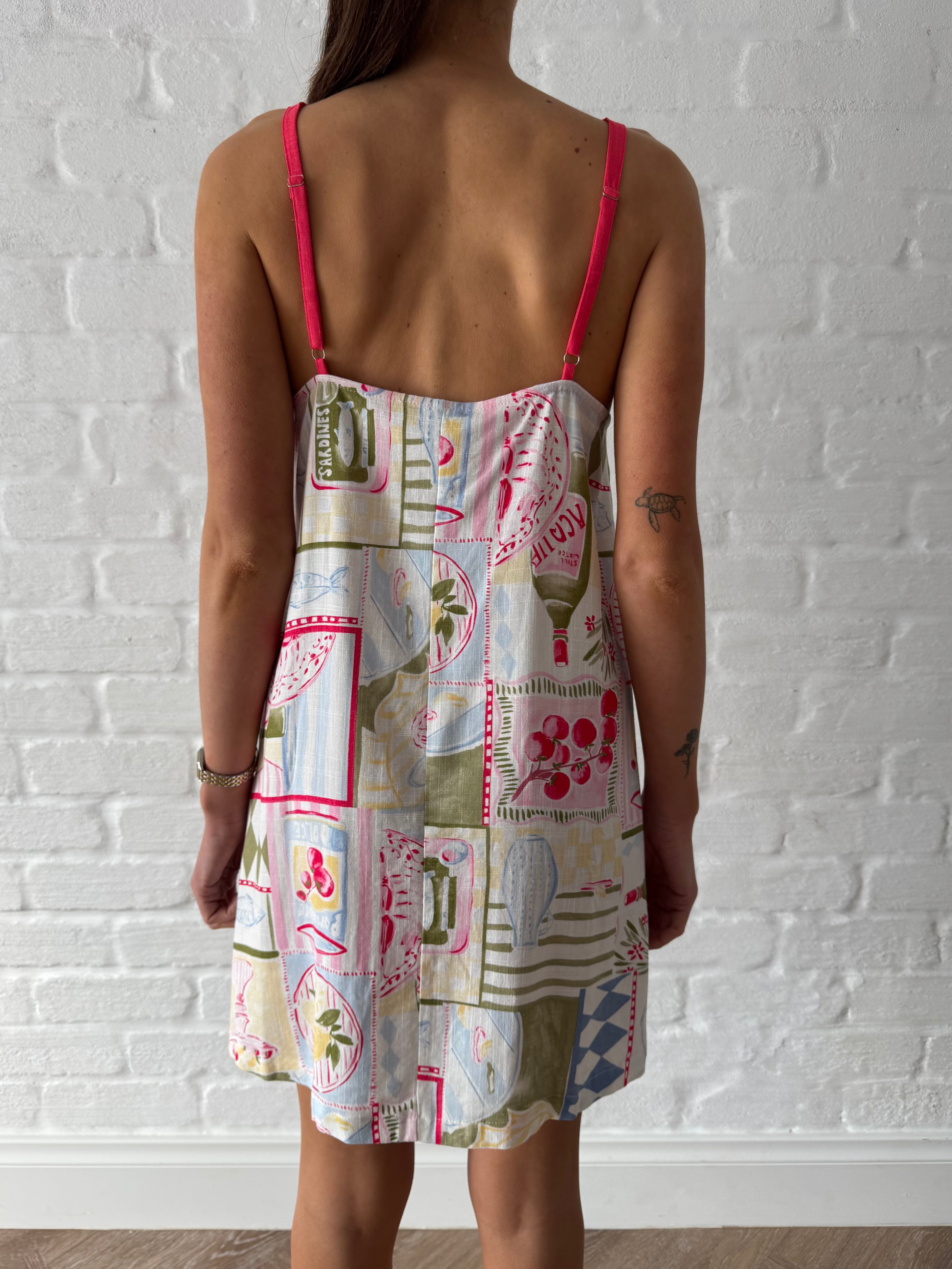 Picnic dreams mini dress