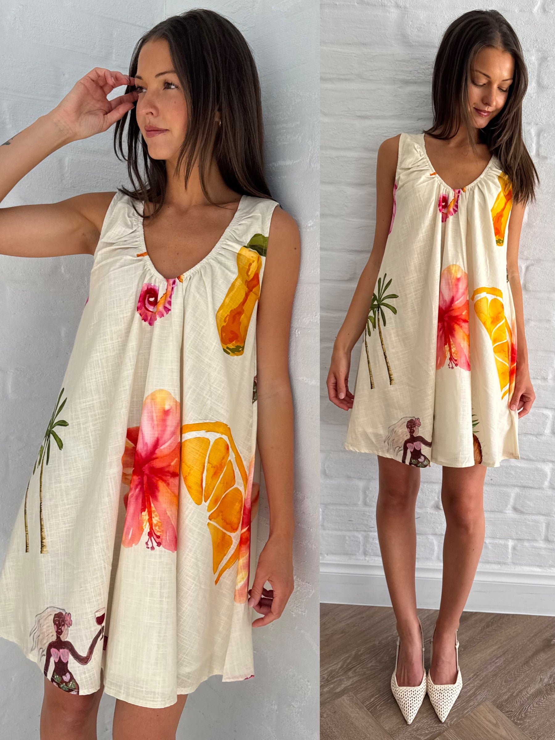Citrus bloom dress