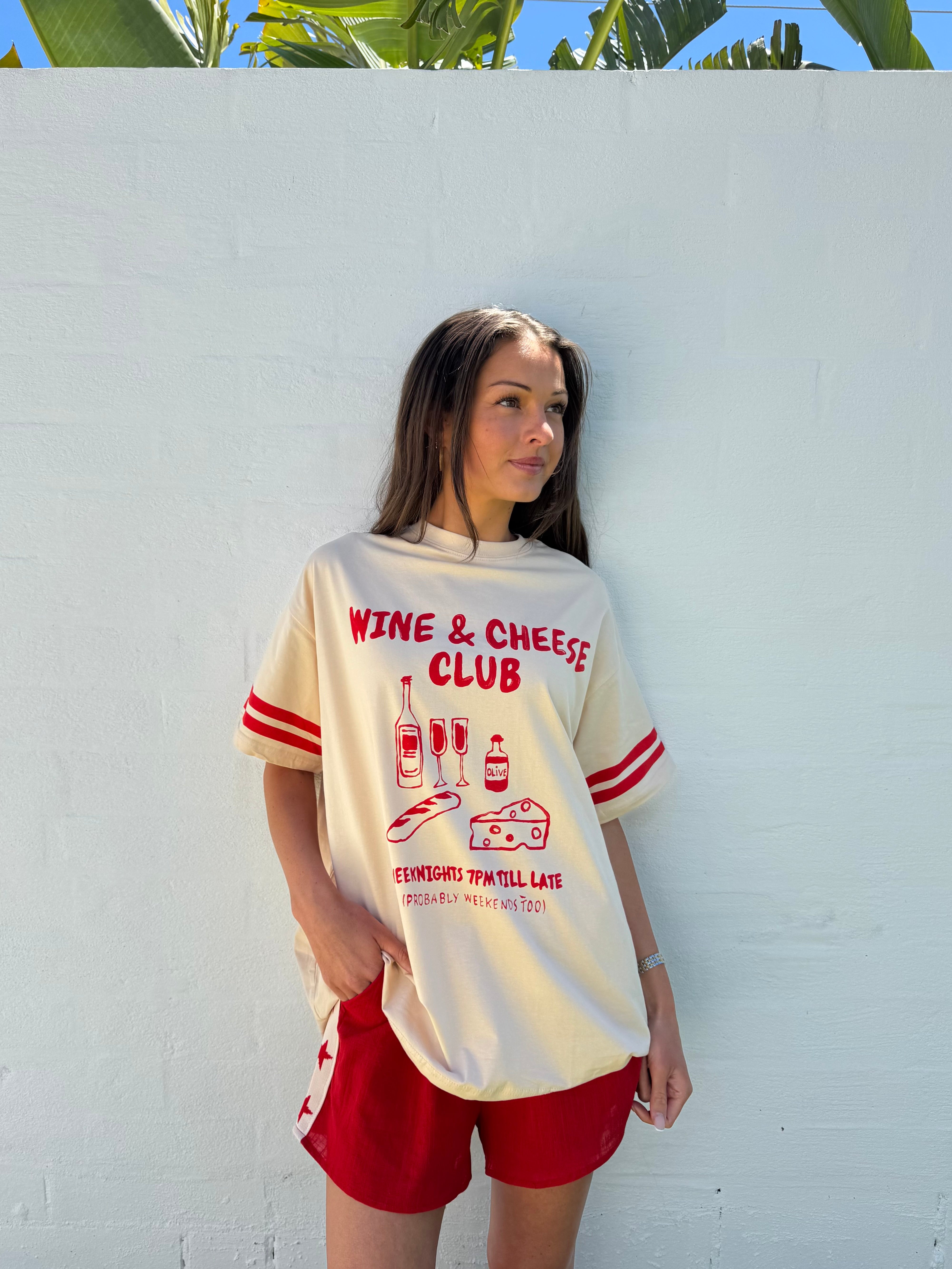 Wine and cheese club set