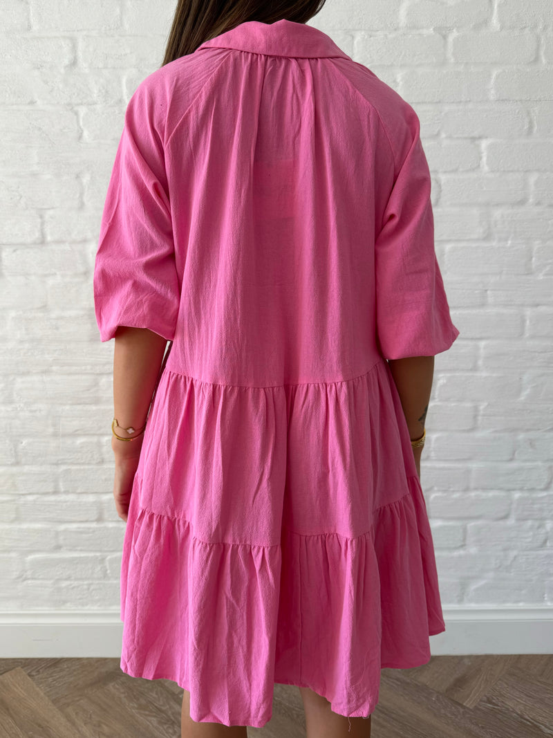 Verve Dress - Pink - rnayclothing