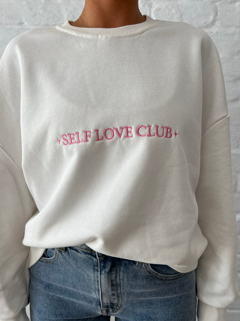 Self Love Club Sweater - rnayclothing