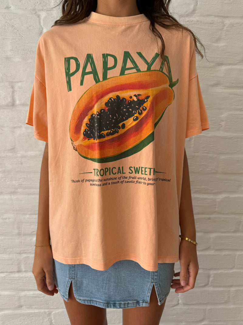 Papaya Tee