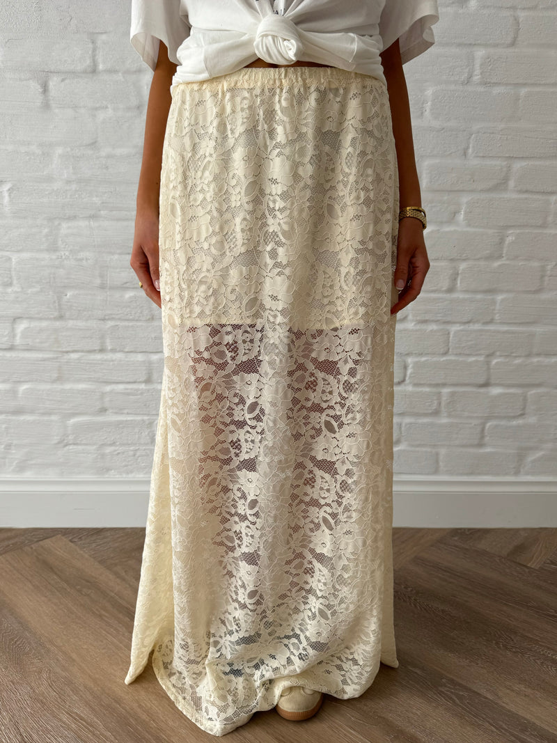 Jaz Lace Maxi Skirt