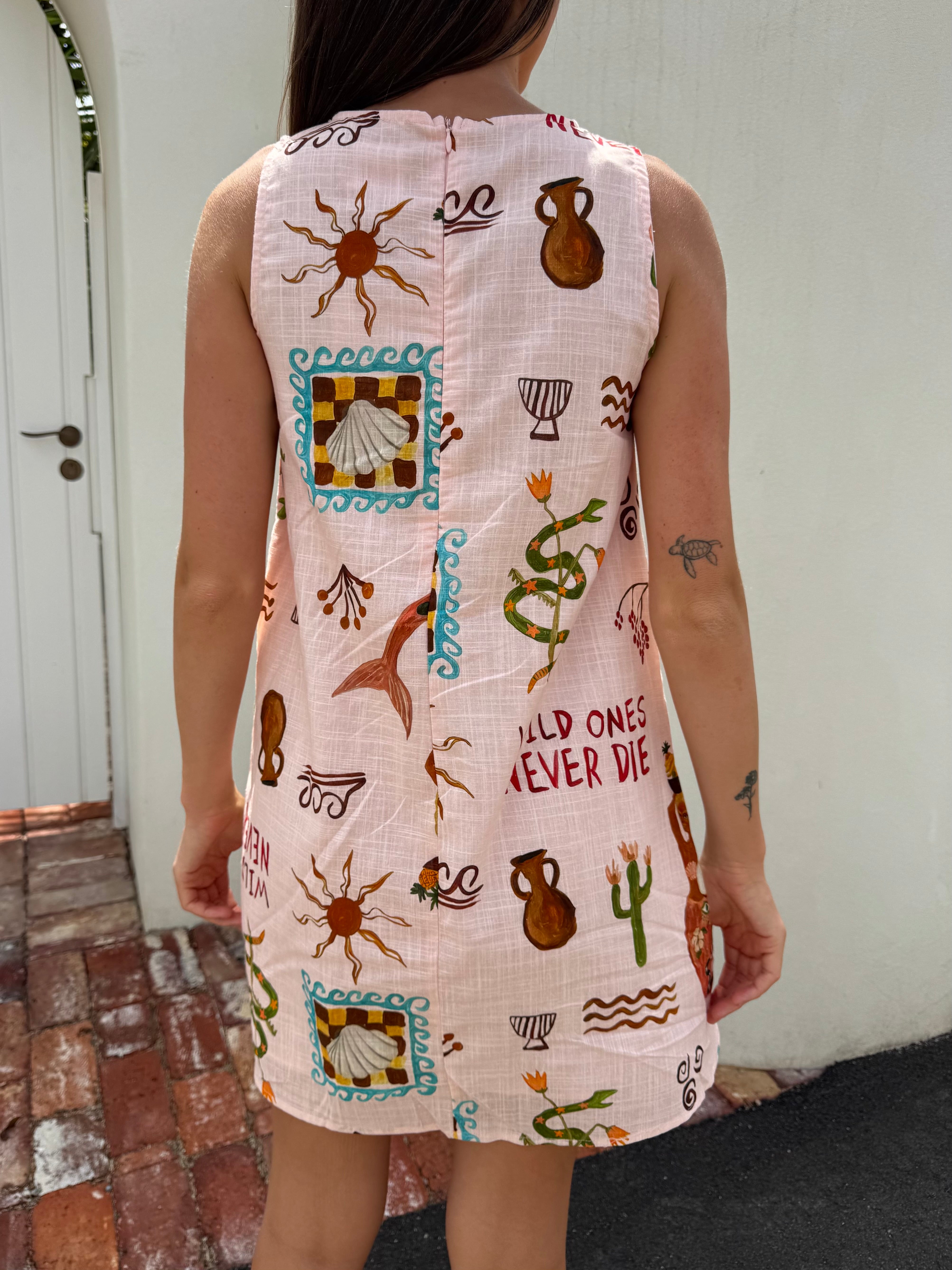 Wild ones mini dress