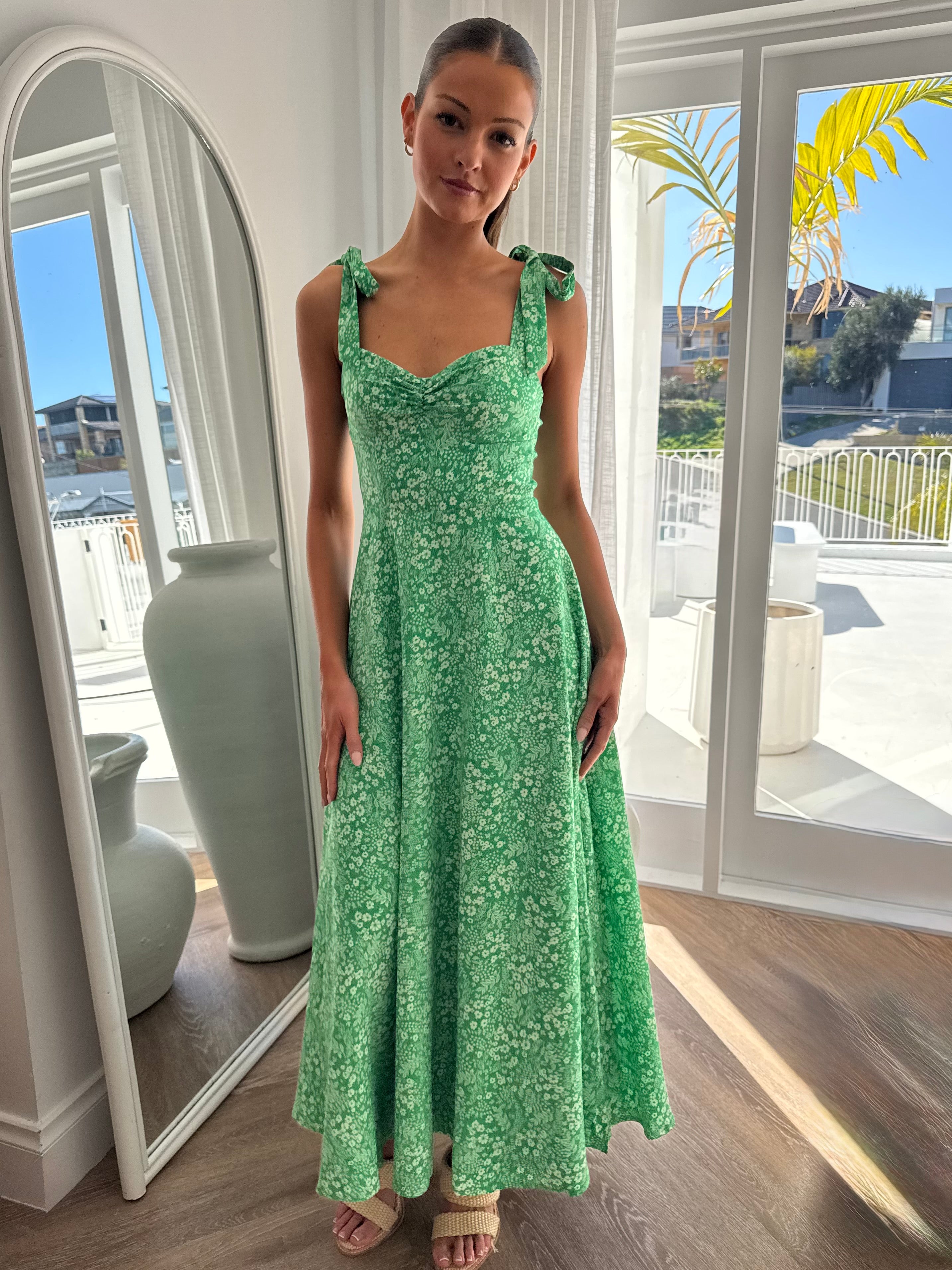 Lia dress (Green)