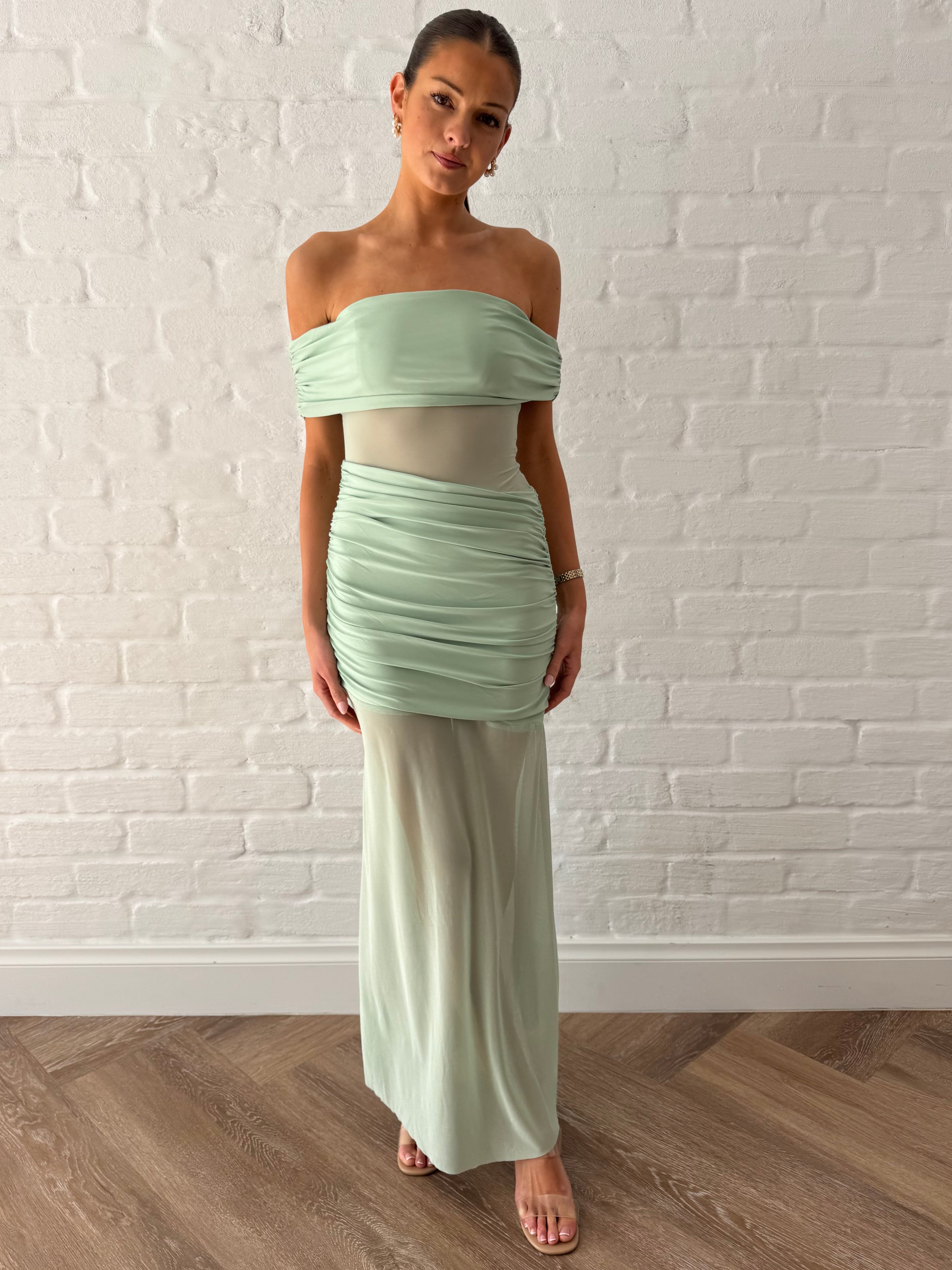 Amara dress (Mint)