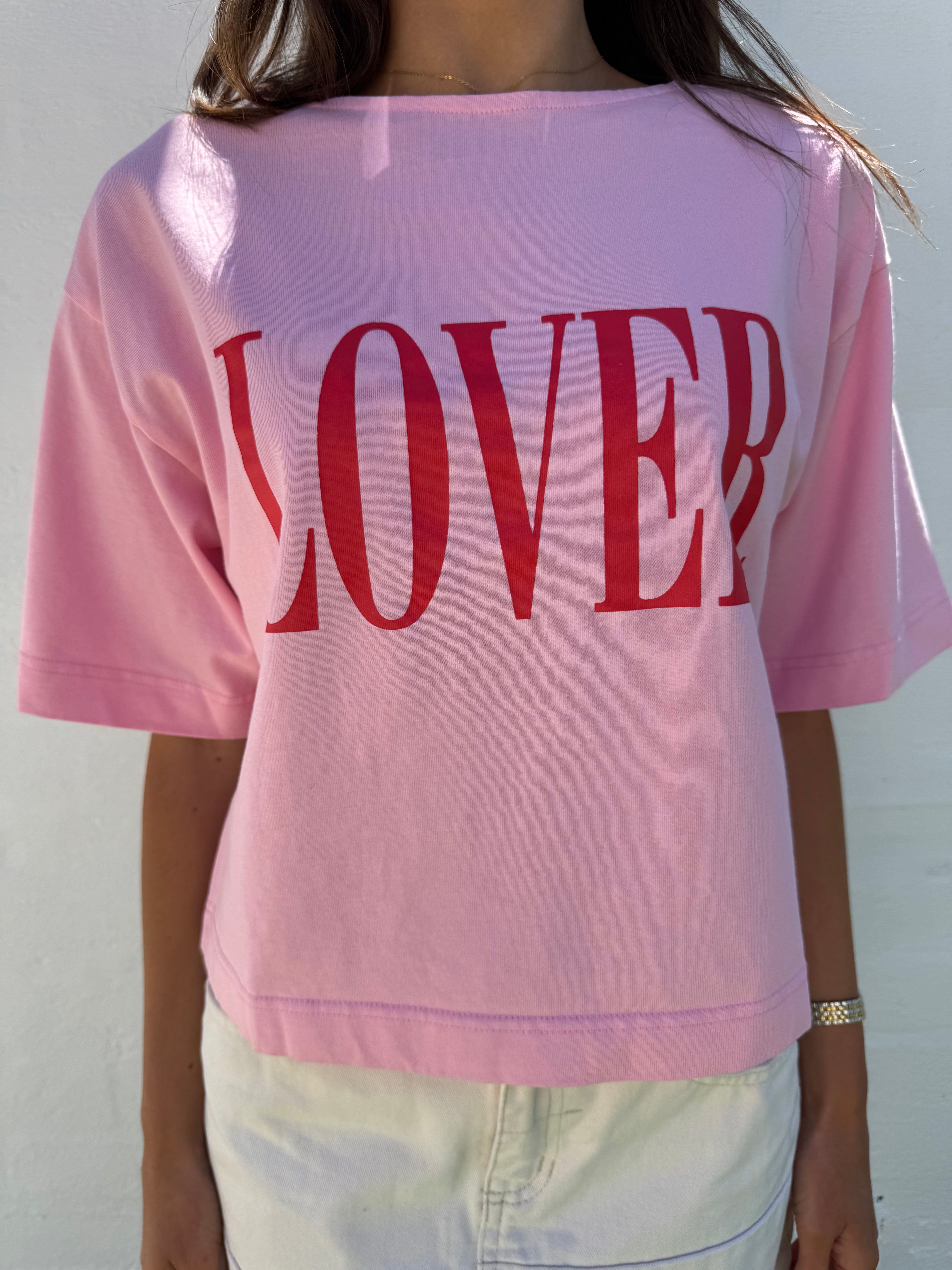 Lover tee (Pink)