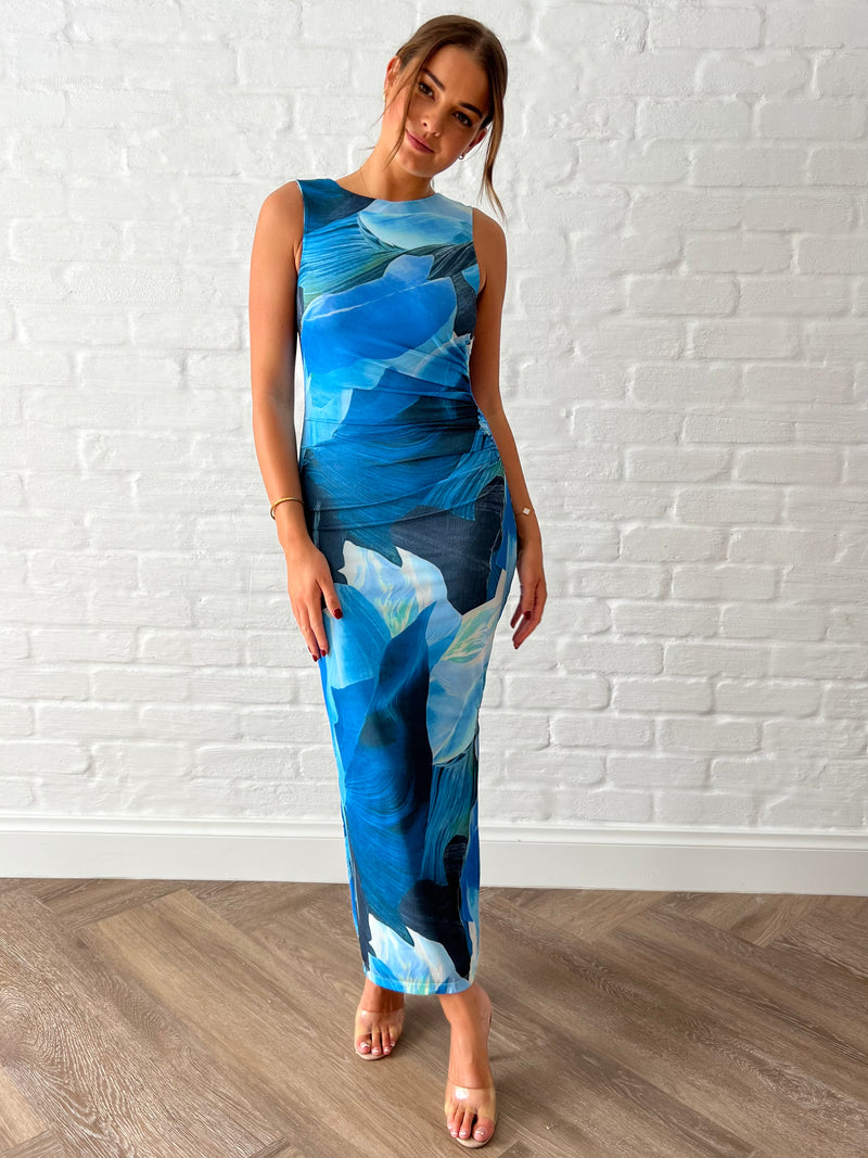 Rummer Dress - Blue - rnayclothing