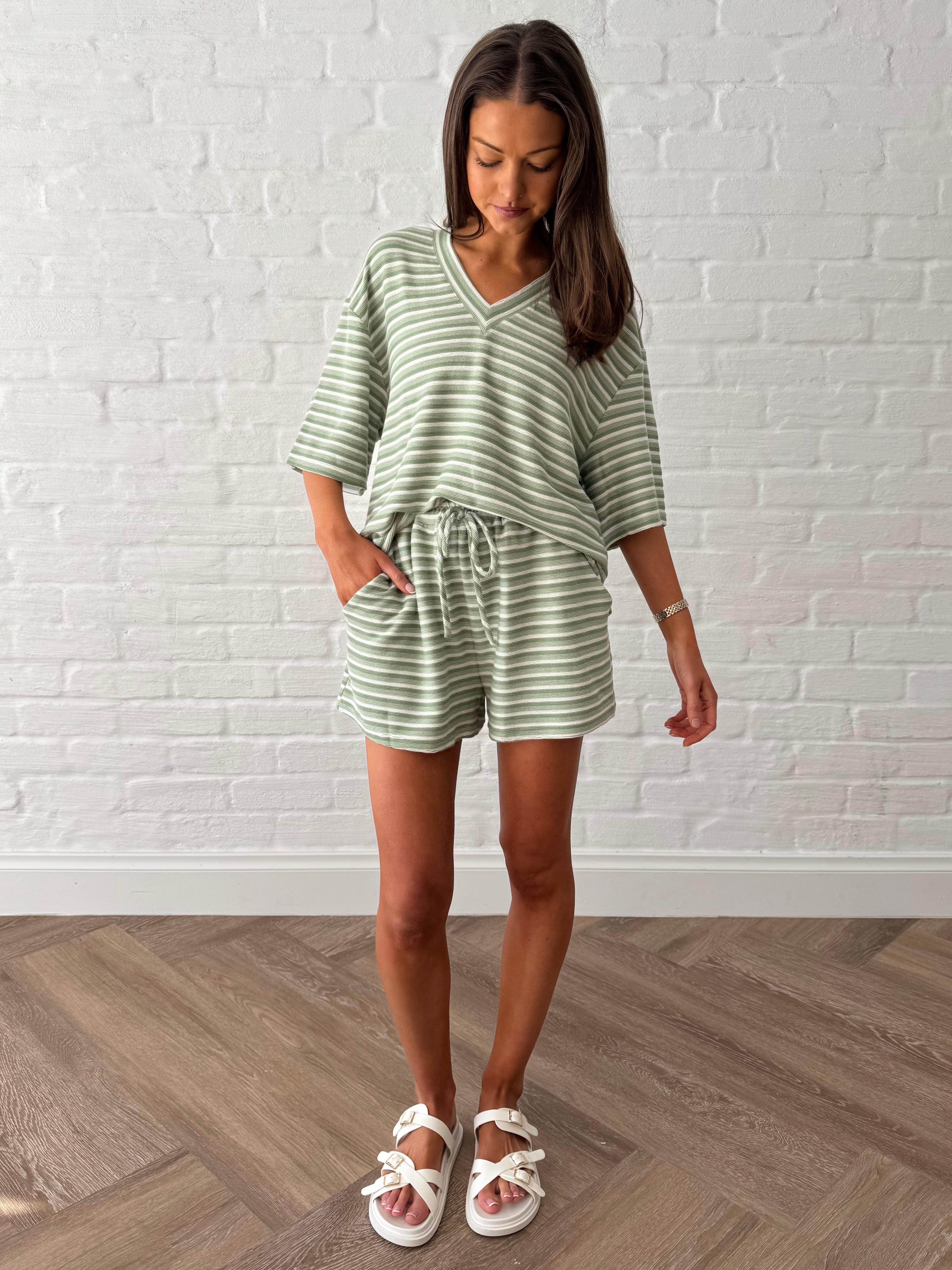 Seaside stripe set