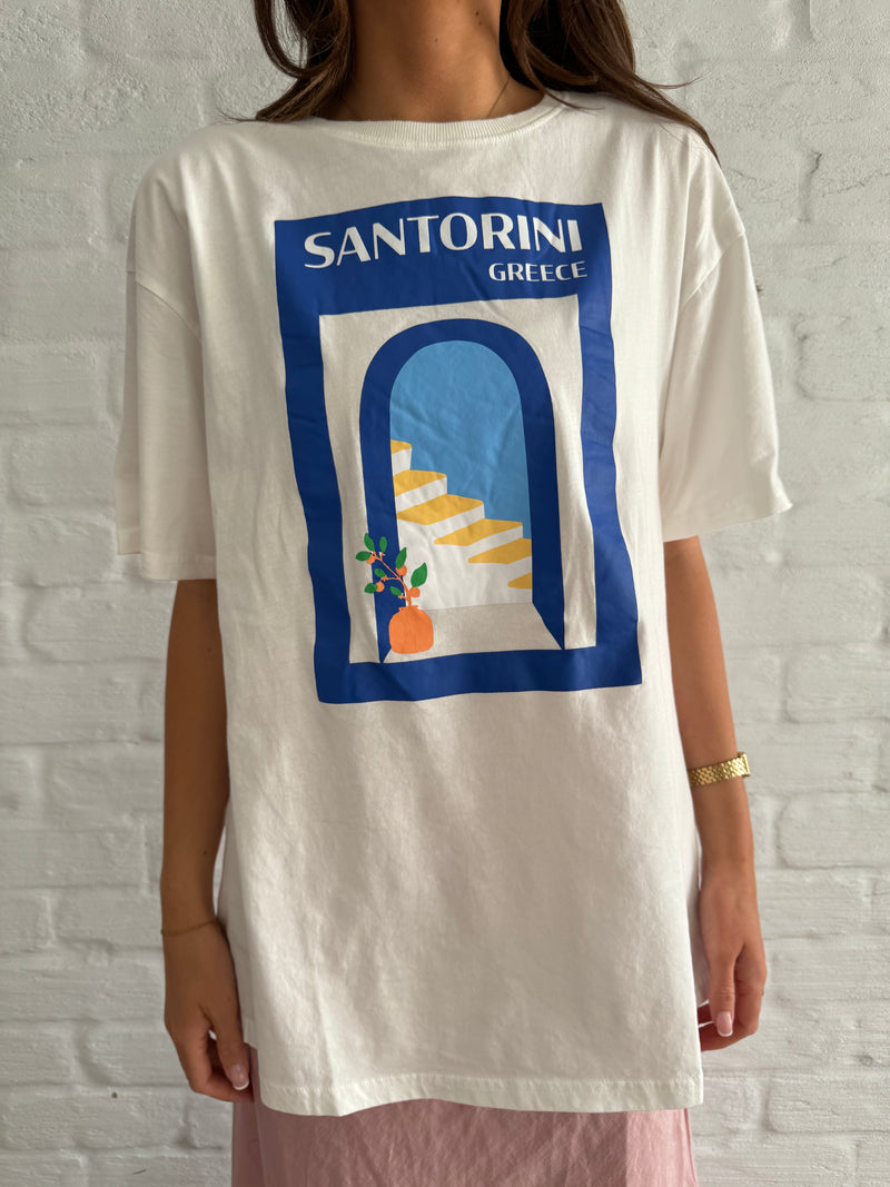 Santorini tee