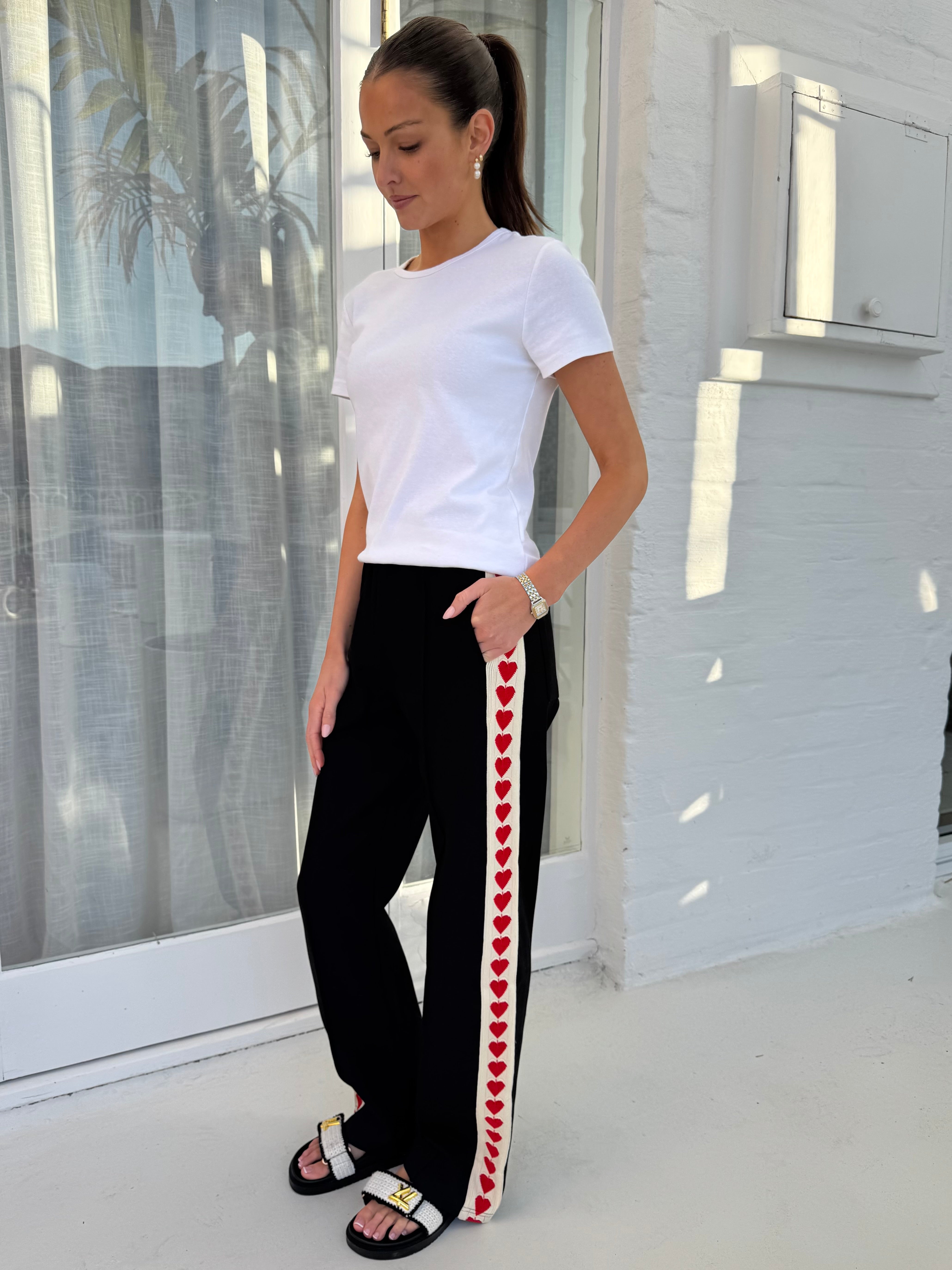 I heart you pant (Black)