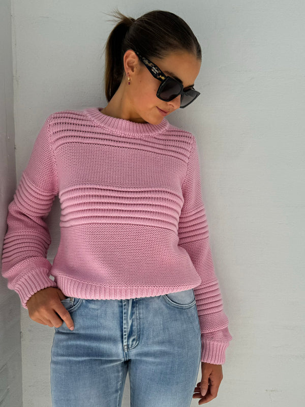 Harmony knit / pink - rnayclothing