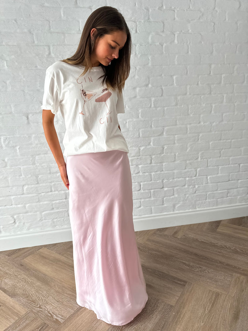 Belle maxi skirt / pink