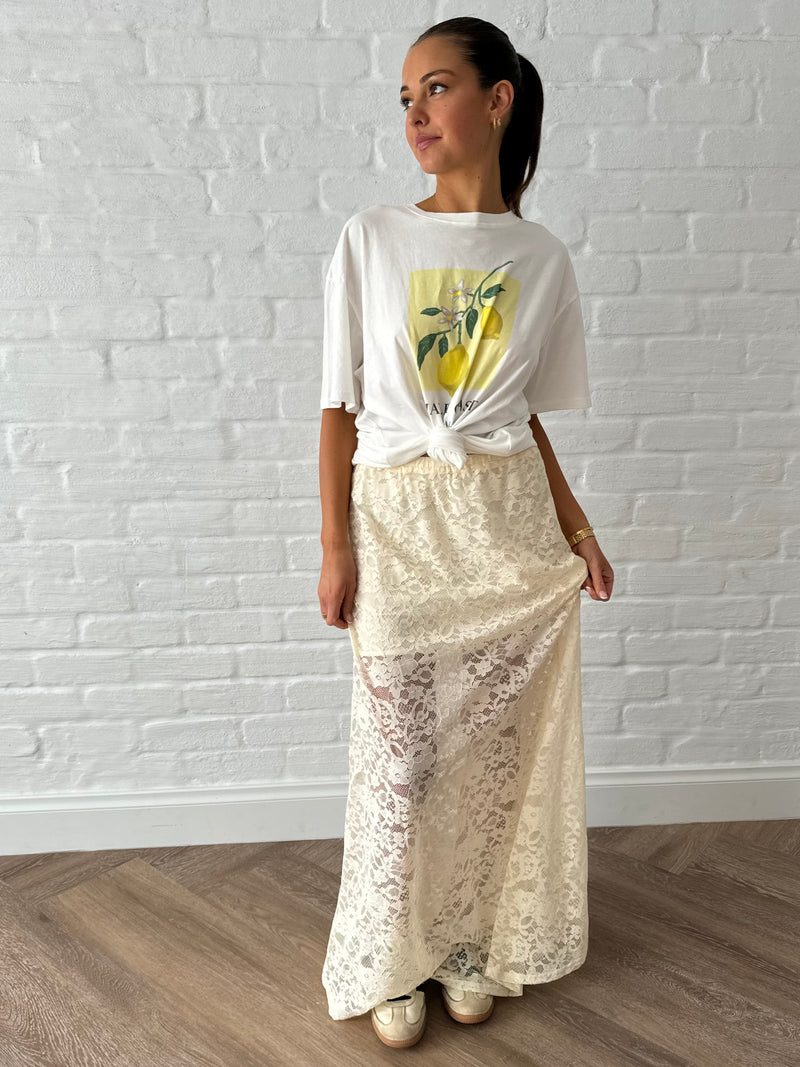 Jaz Lace Maxi Skirt