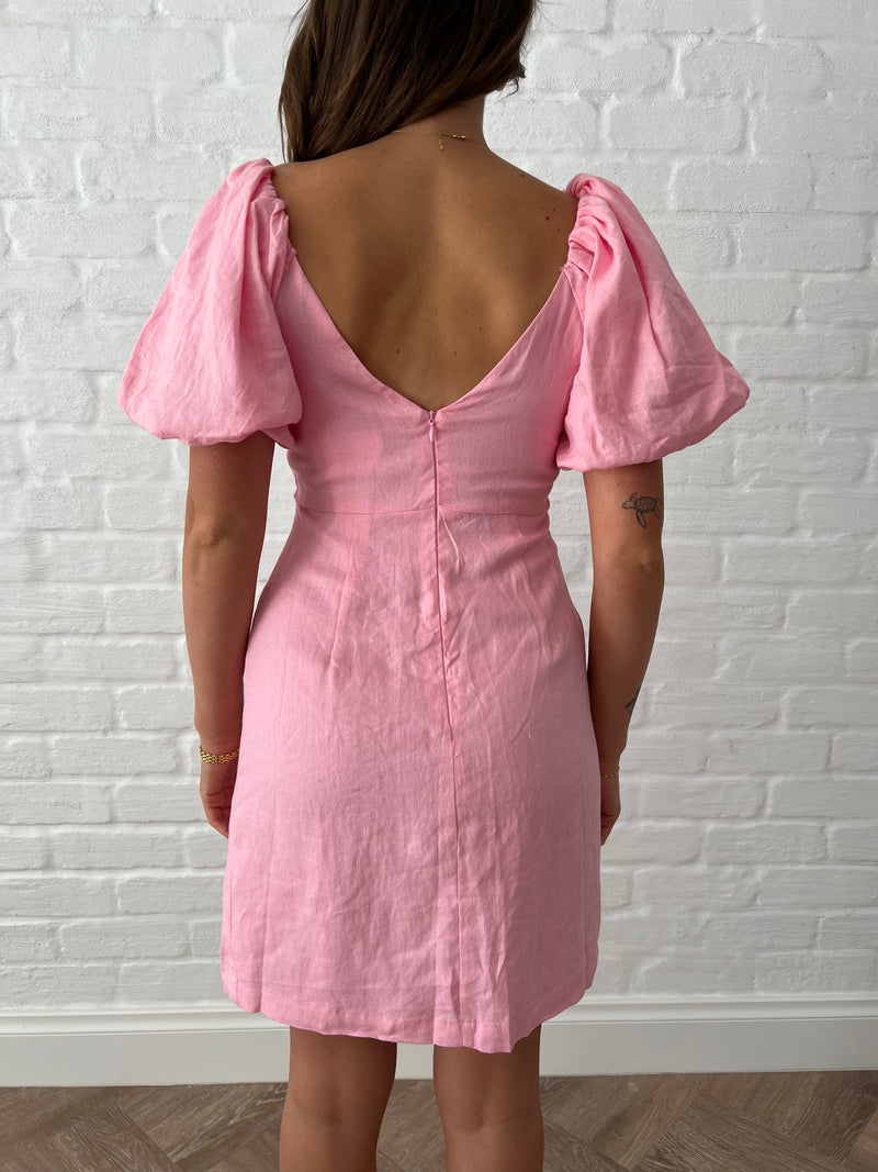 Sweet Dreams Dress - Pink - rnayclothing