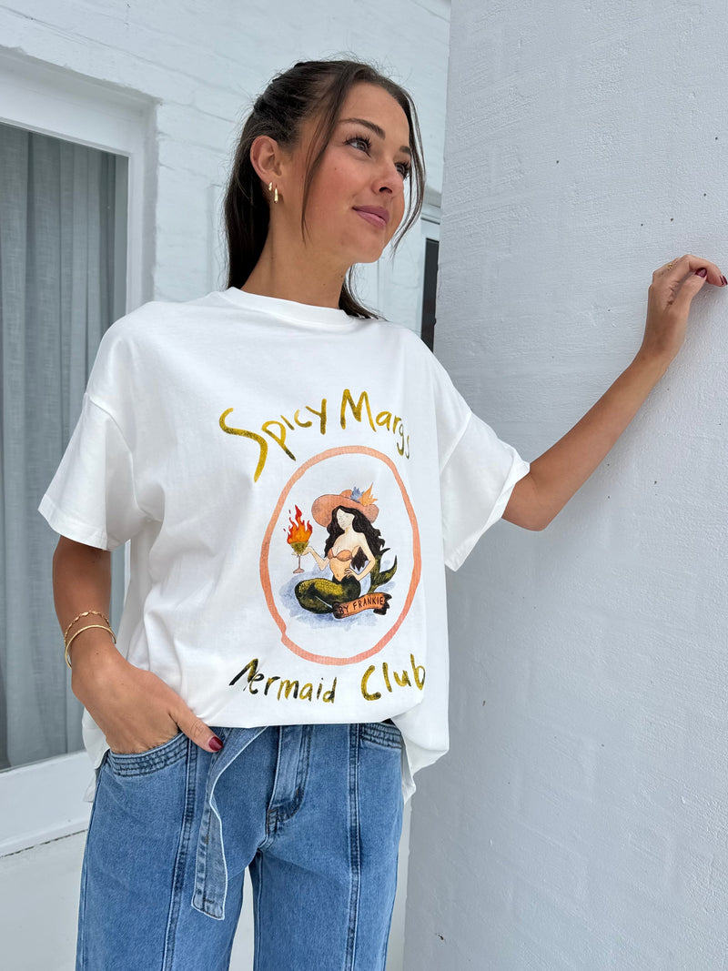 Mermaid club tee