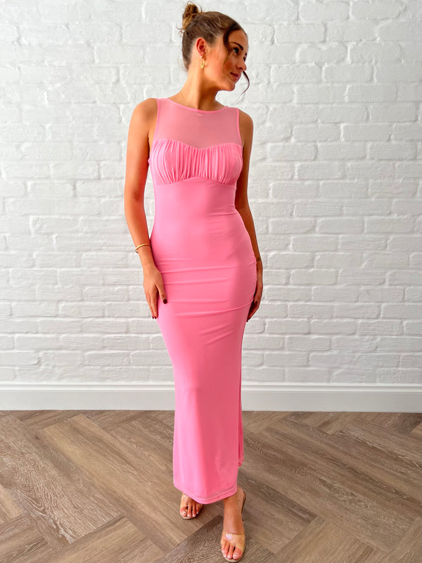 Kristel dress - pink - rnayclothing