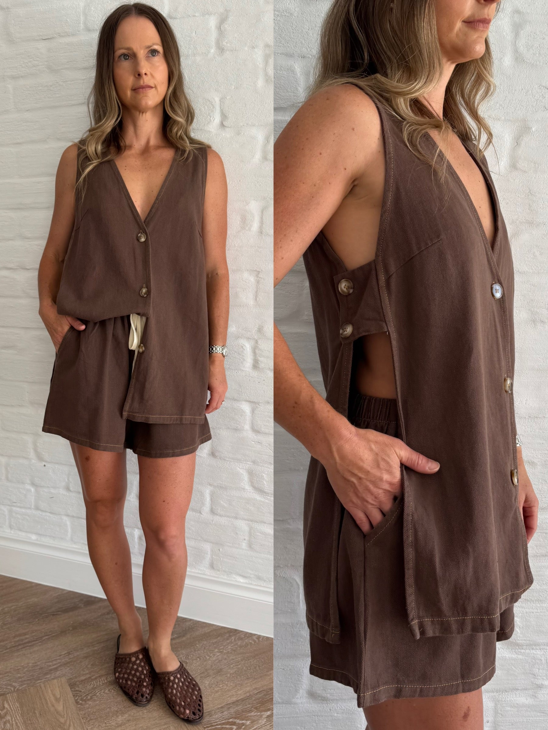 Off duty set/Brown