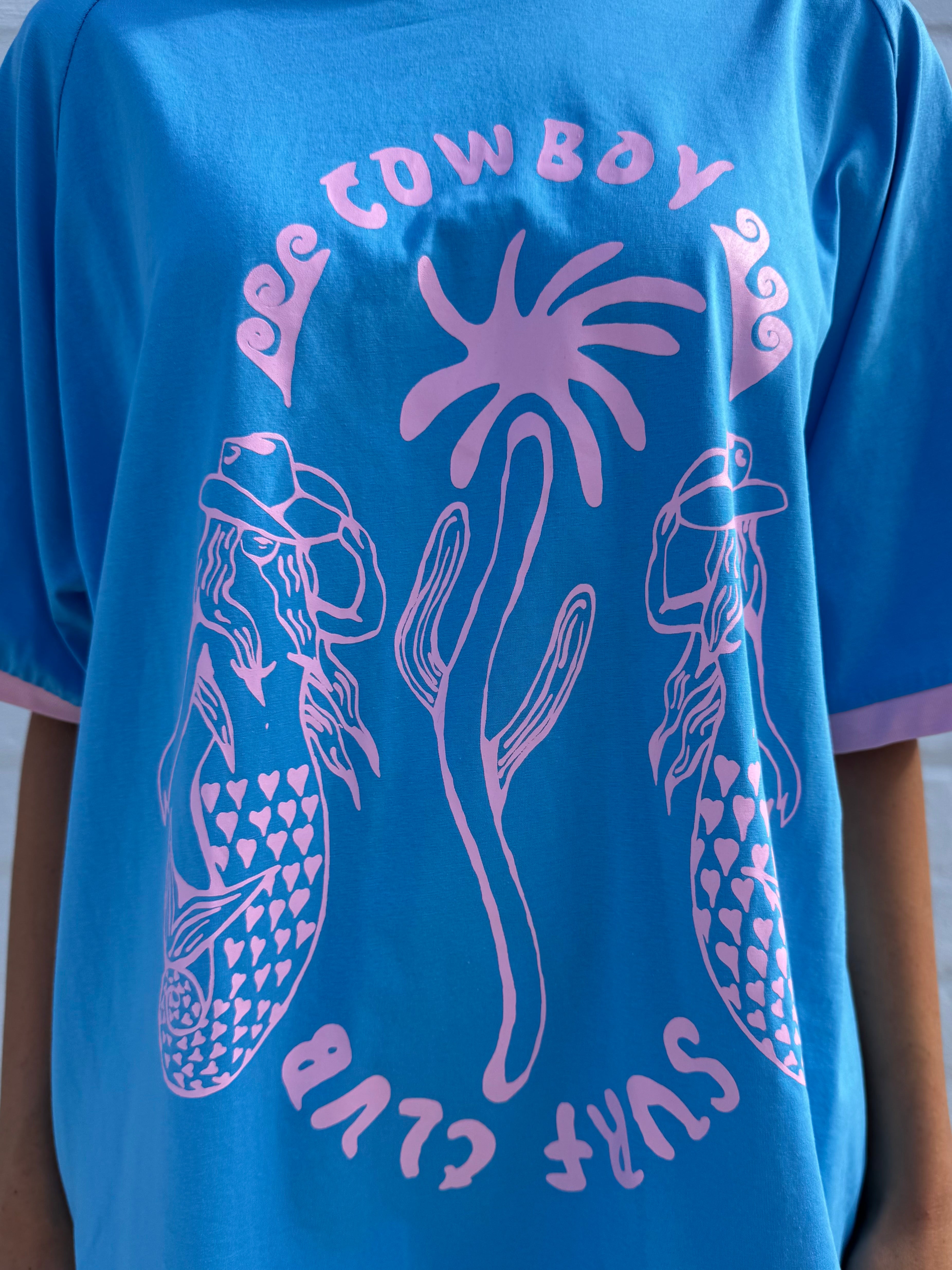 Cowboy surf club tee