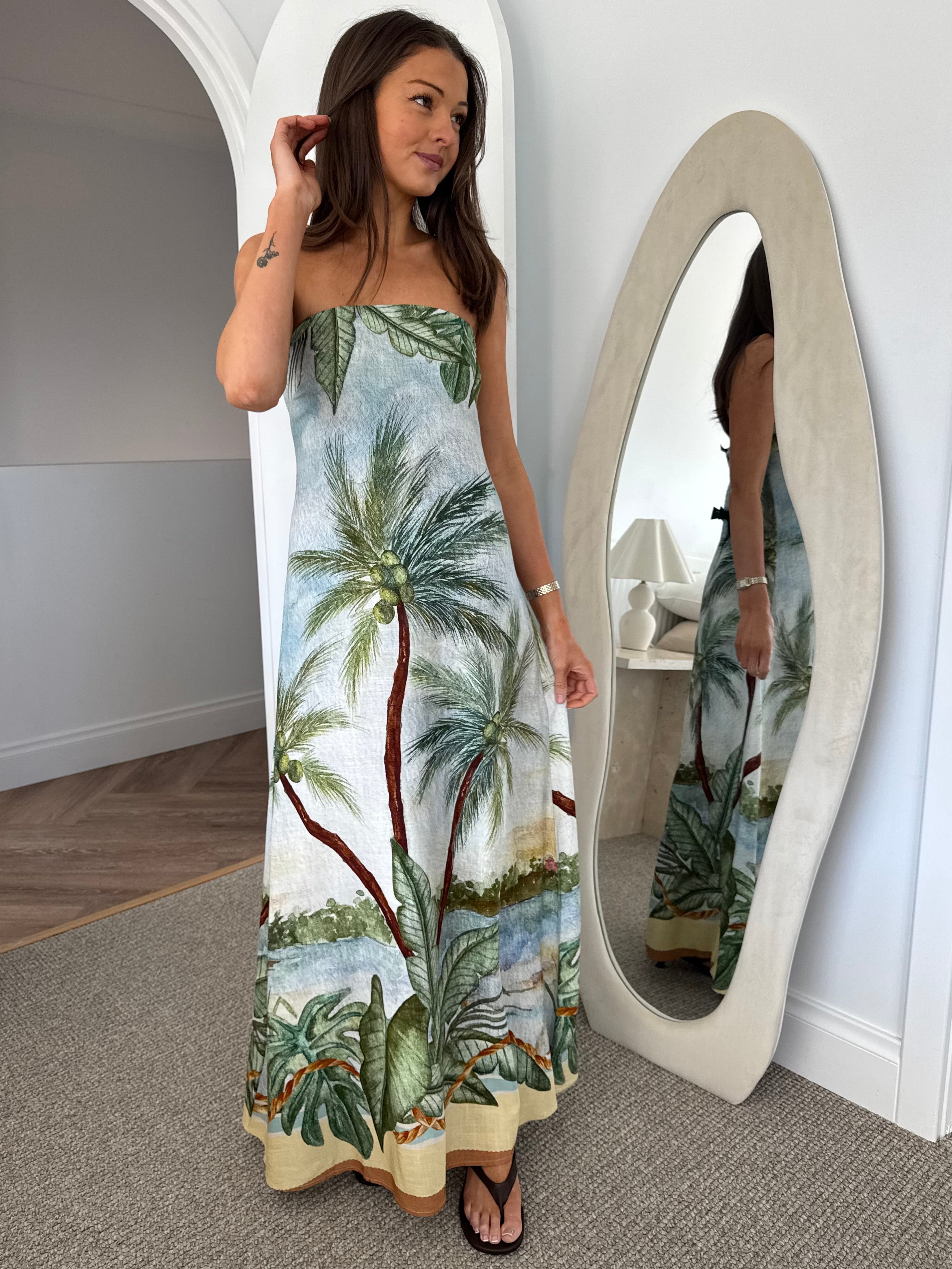 Island escape maxi dress