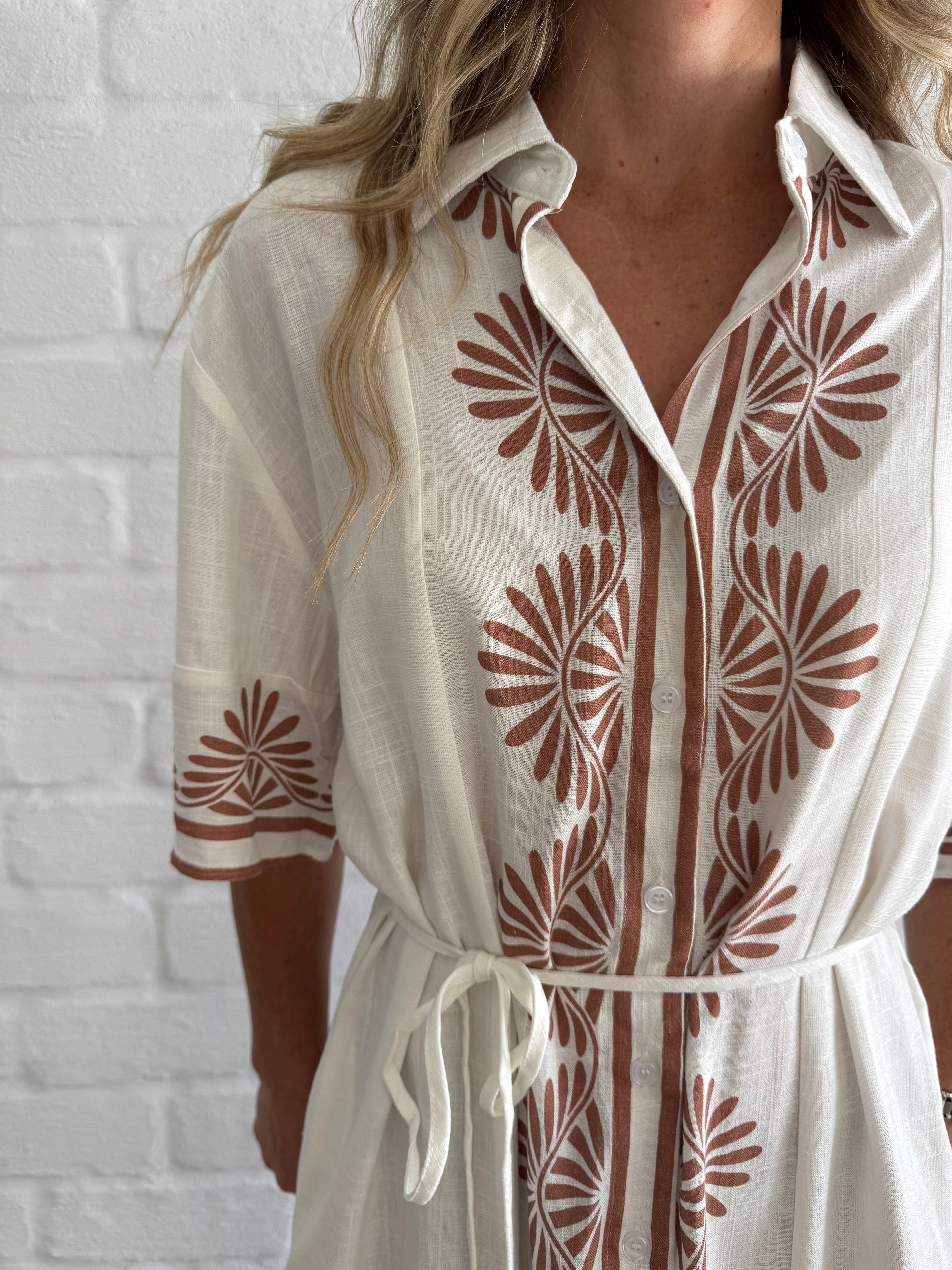 Desert muse shirt dress