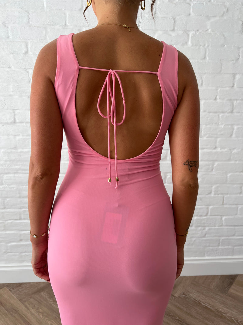 Kristel dress - pink - rnayclothing