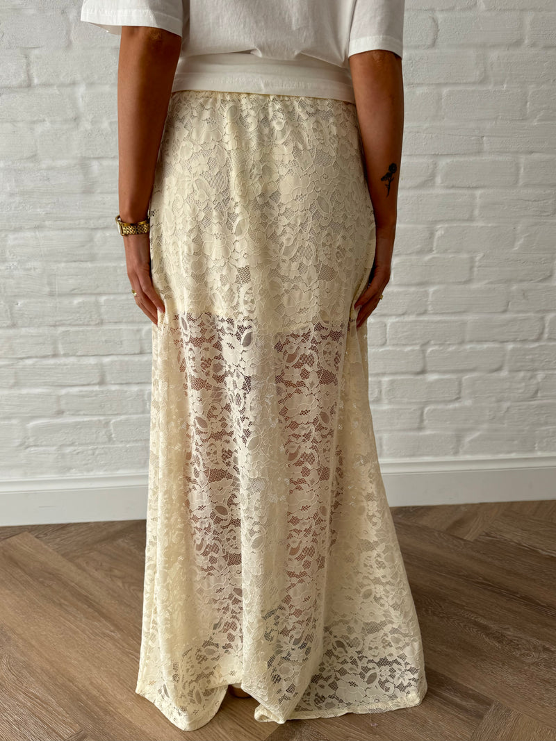 Jaz Lace Maxi Skirt