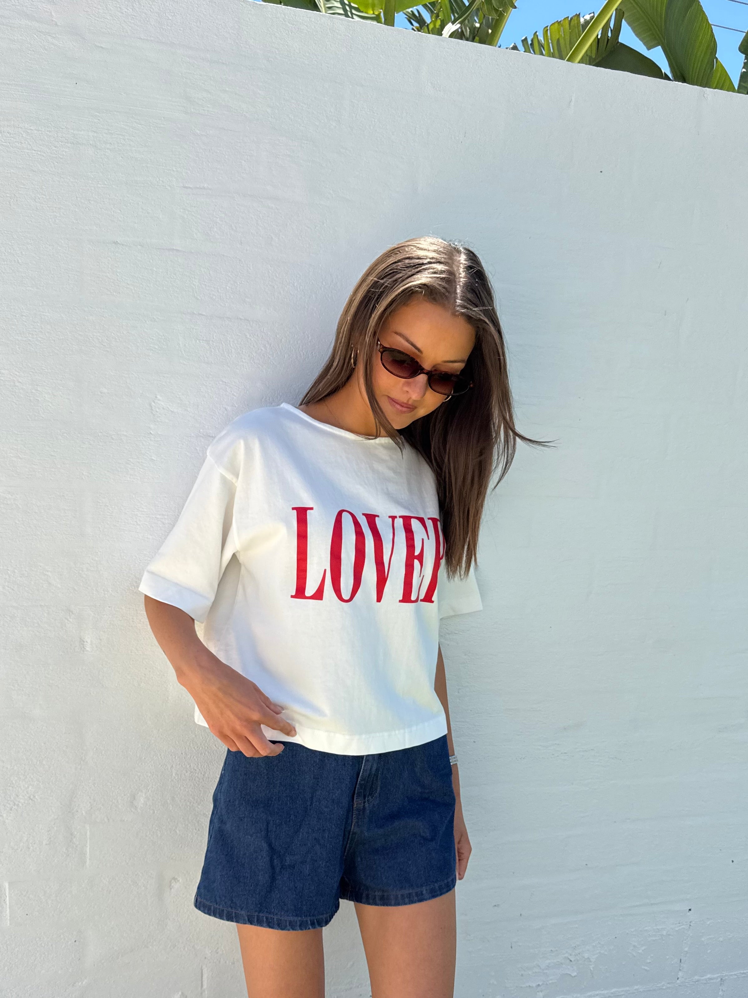 Lover tee (White)