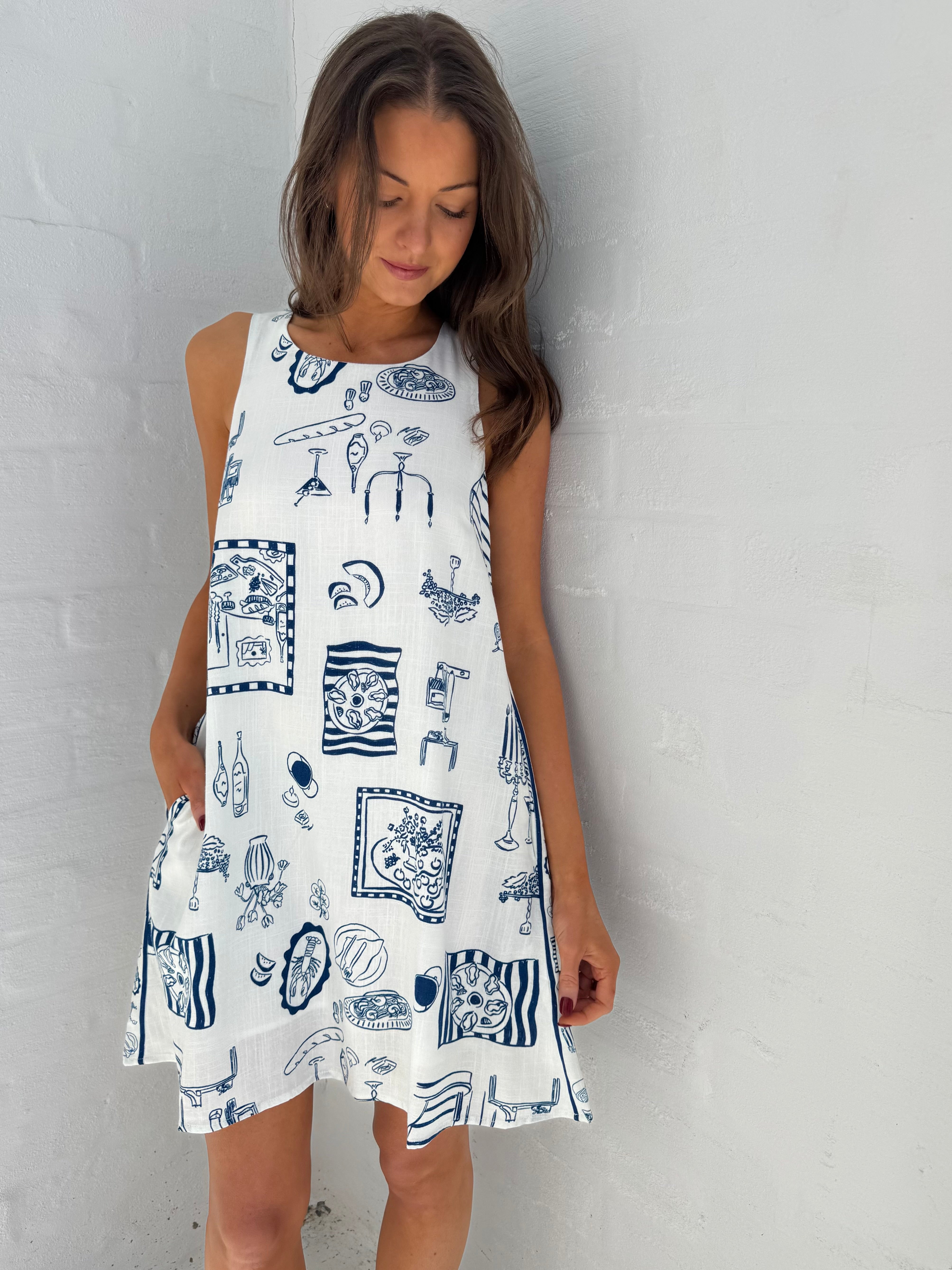 Mediterranean market dress