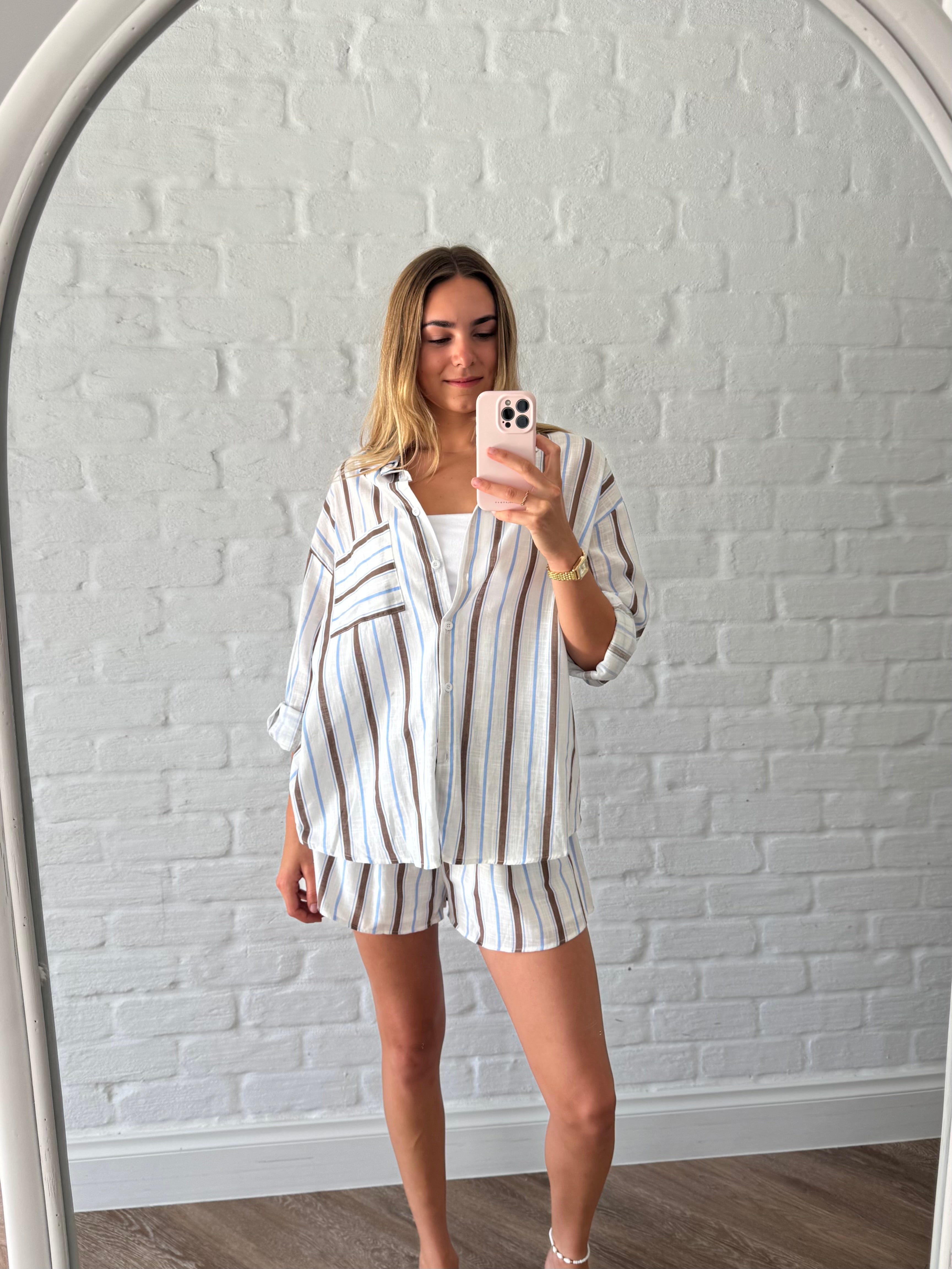 Seaside stripe set