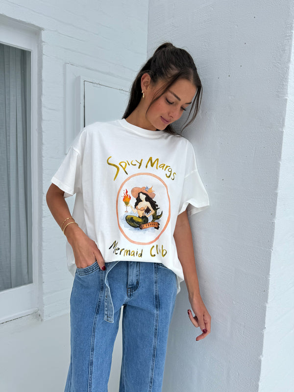 Mermaid club tee