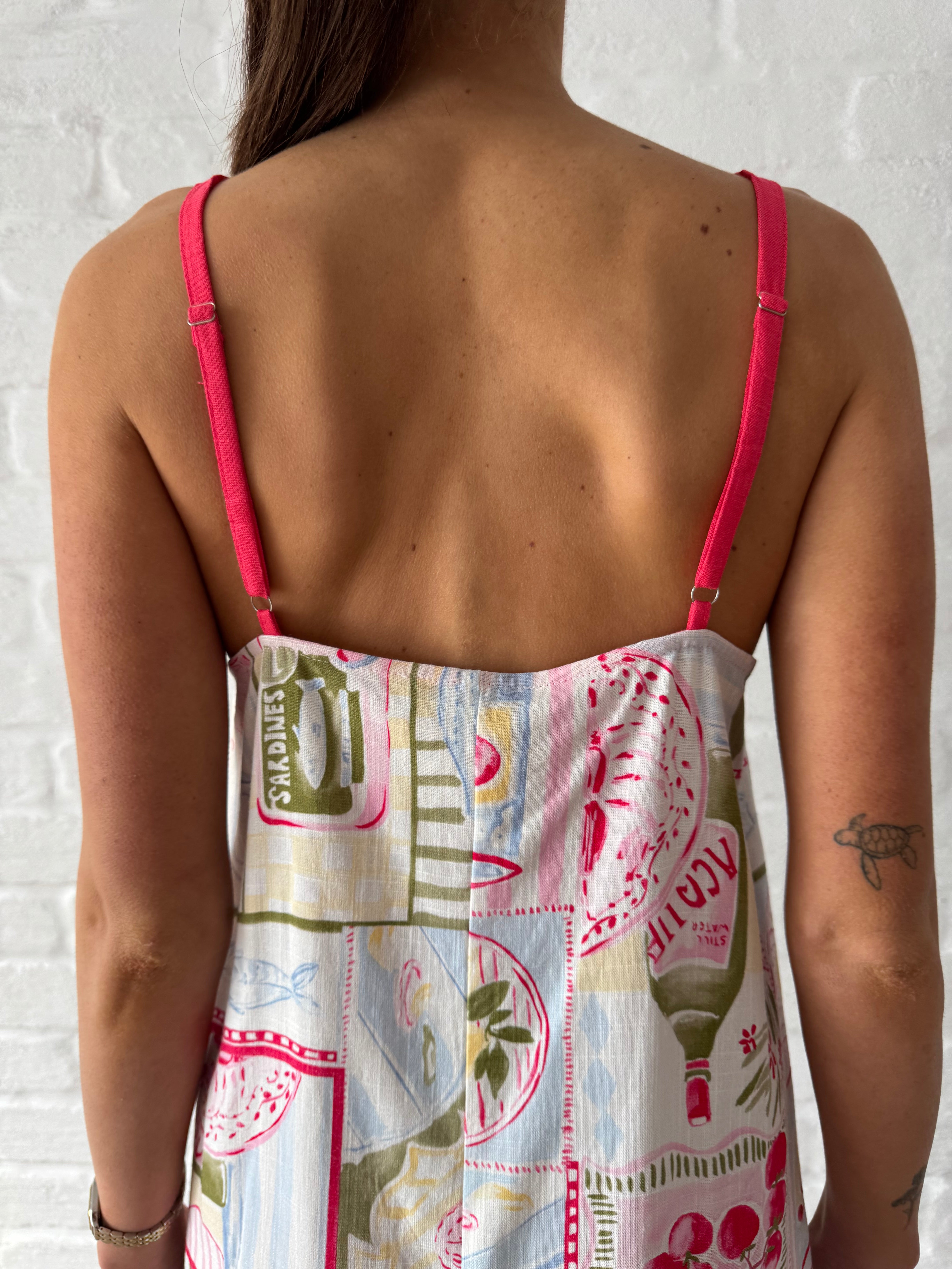 Picnic dreams mini dress